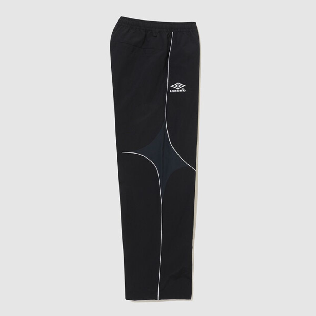엄브로(UMBRO) HBL 네오 브릿 컬러블록 와이드 조거 2WAY 셋업 팬츠 블랙 UR123CPT22