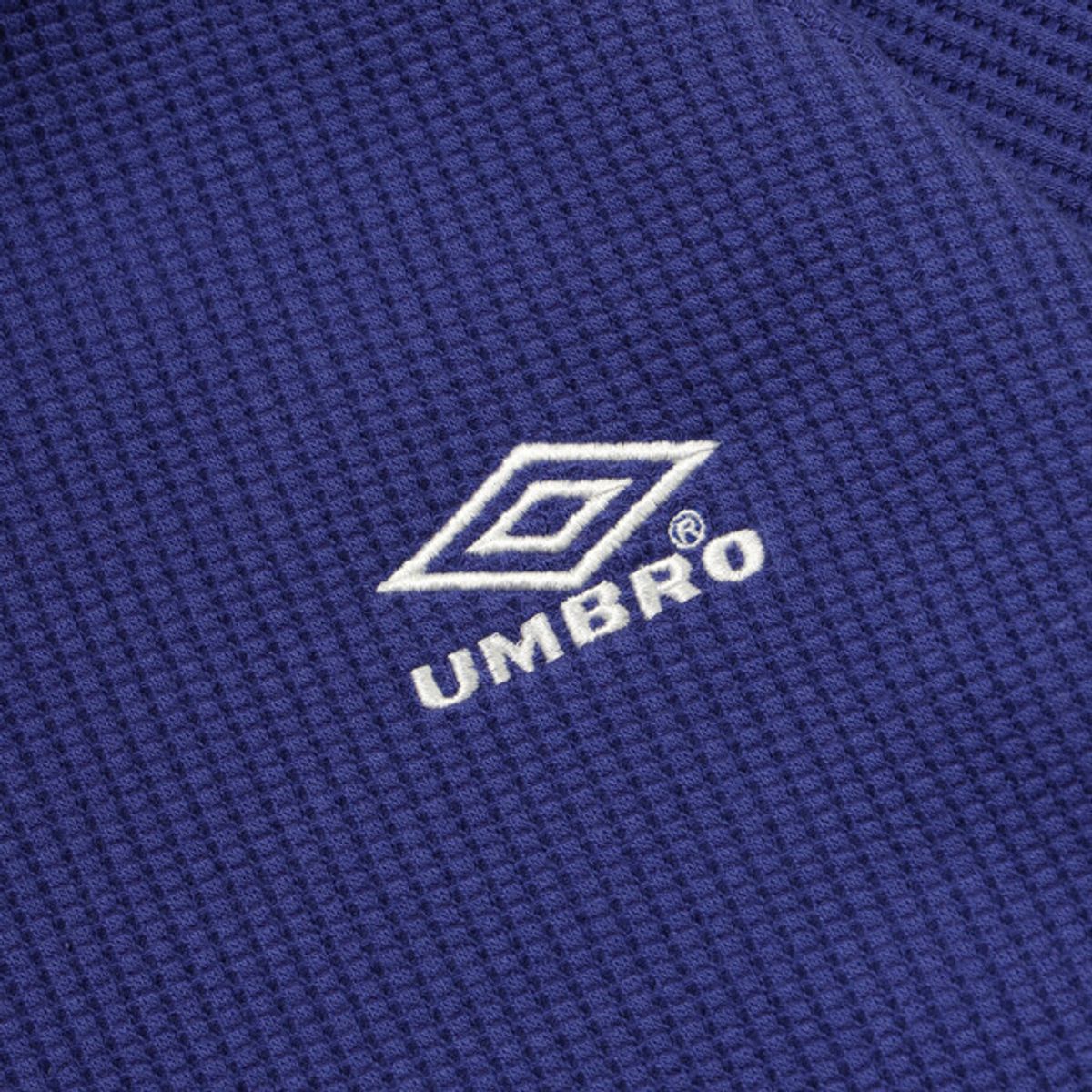 엄브로(UMBRO) 컬러블럭 와플 트랙 자켓 블루 UR124CFT11