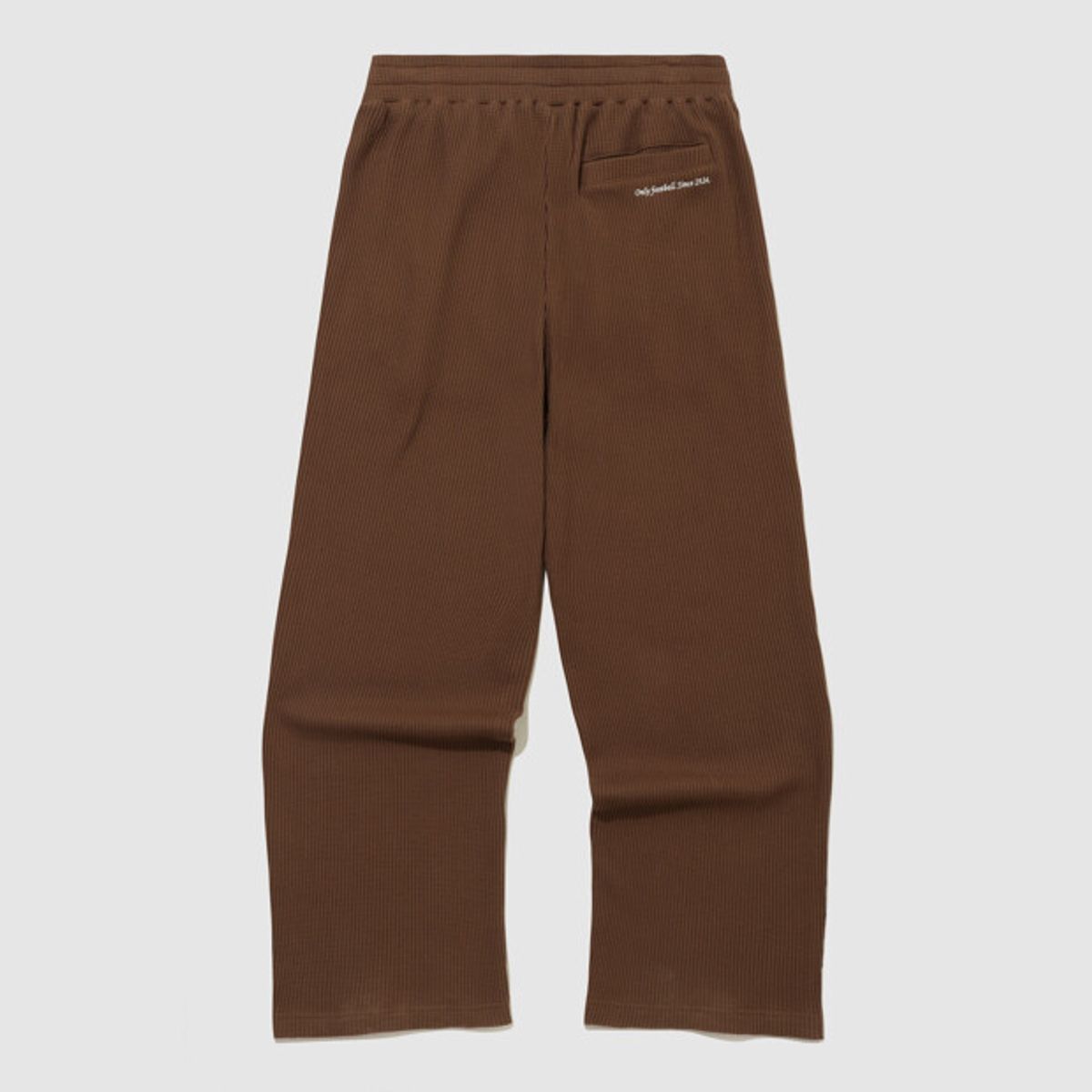 엄브로(UMBRO) 와플 와이드 조거 2WAY 트랙 팬츠 브라운 UR123CFP11