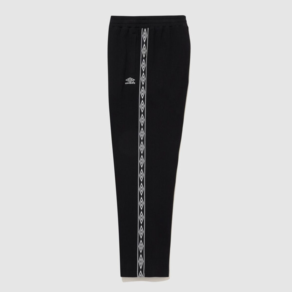 엄브로(UMBRO) 와플 와이드 조거 2WAY 트랙 팬츠 블랙 UR123CFP11