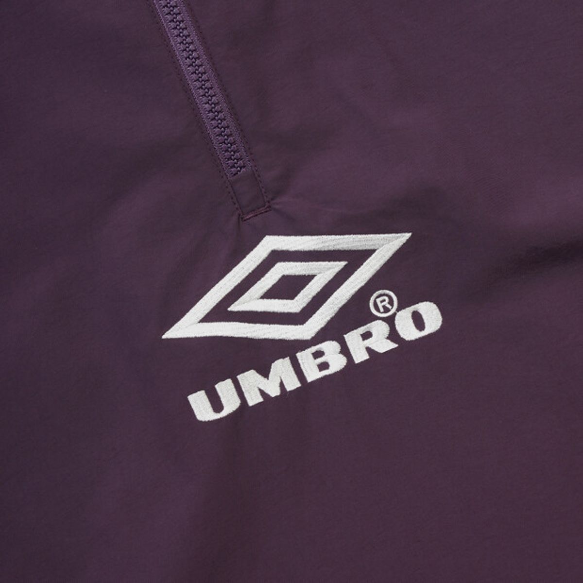 엄브로(UMBRO) HBL 네오 브릿 컬러블록 후드 아노락 퍼플 UR124CWT23
