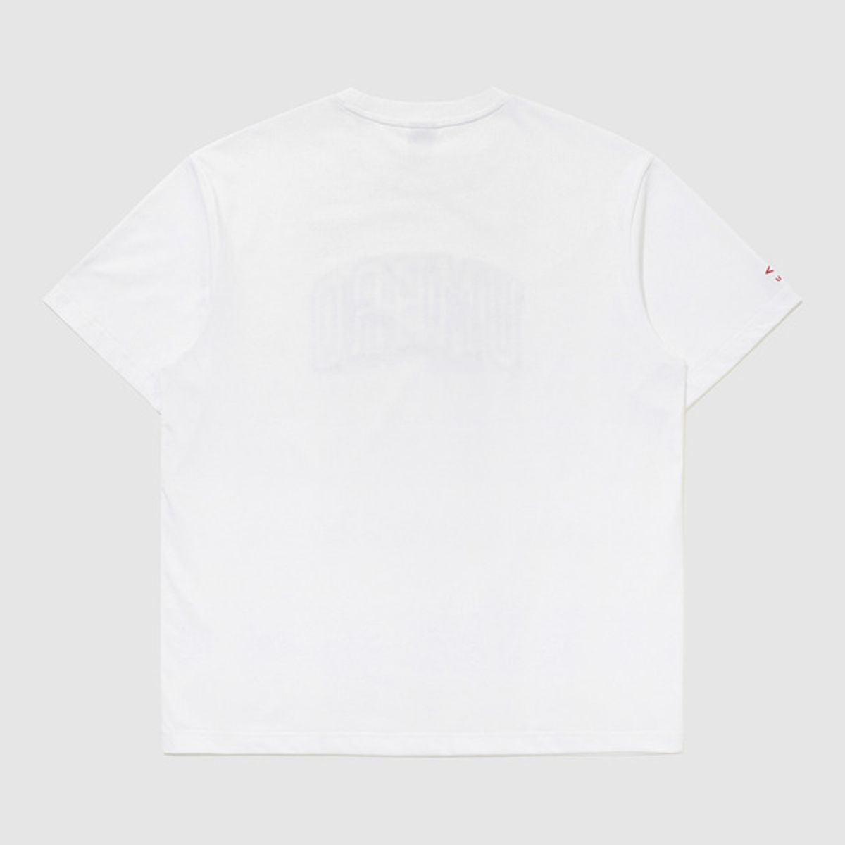 엄브로(UMBRO) 트렌드 레터링 오버핏 반팔 티셔츠 화이트 UR121CRS11