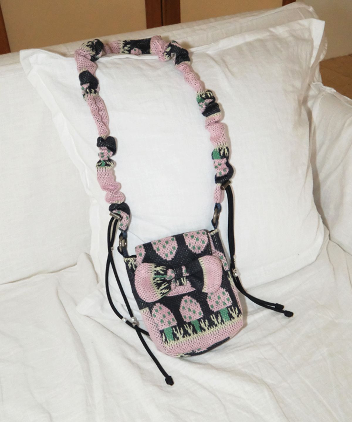 시월107(SIWL107) Fortune Bag (Pink)