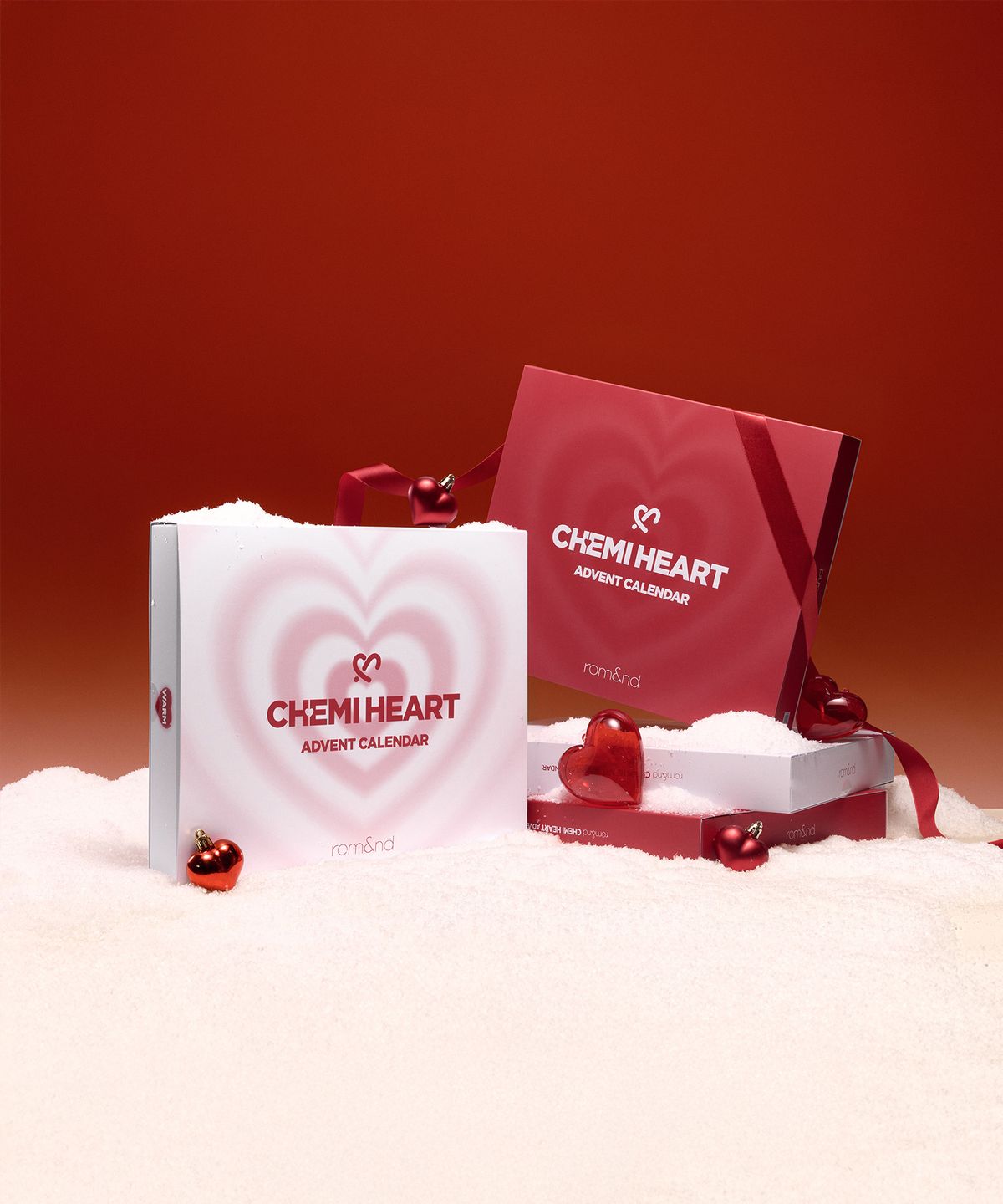 롬앤(ROM&ND) [NEW] 롬앤 케미 하트 어드밴트 캘린더 (웜/쿨)