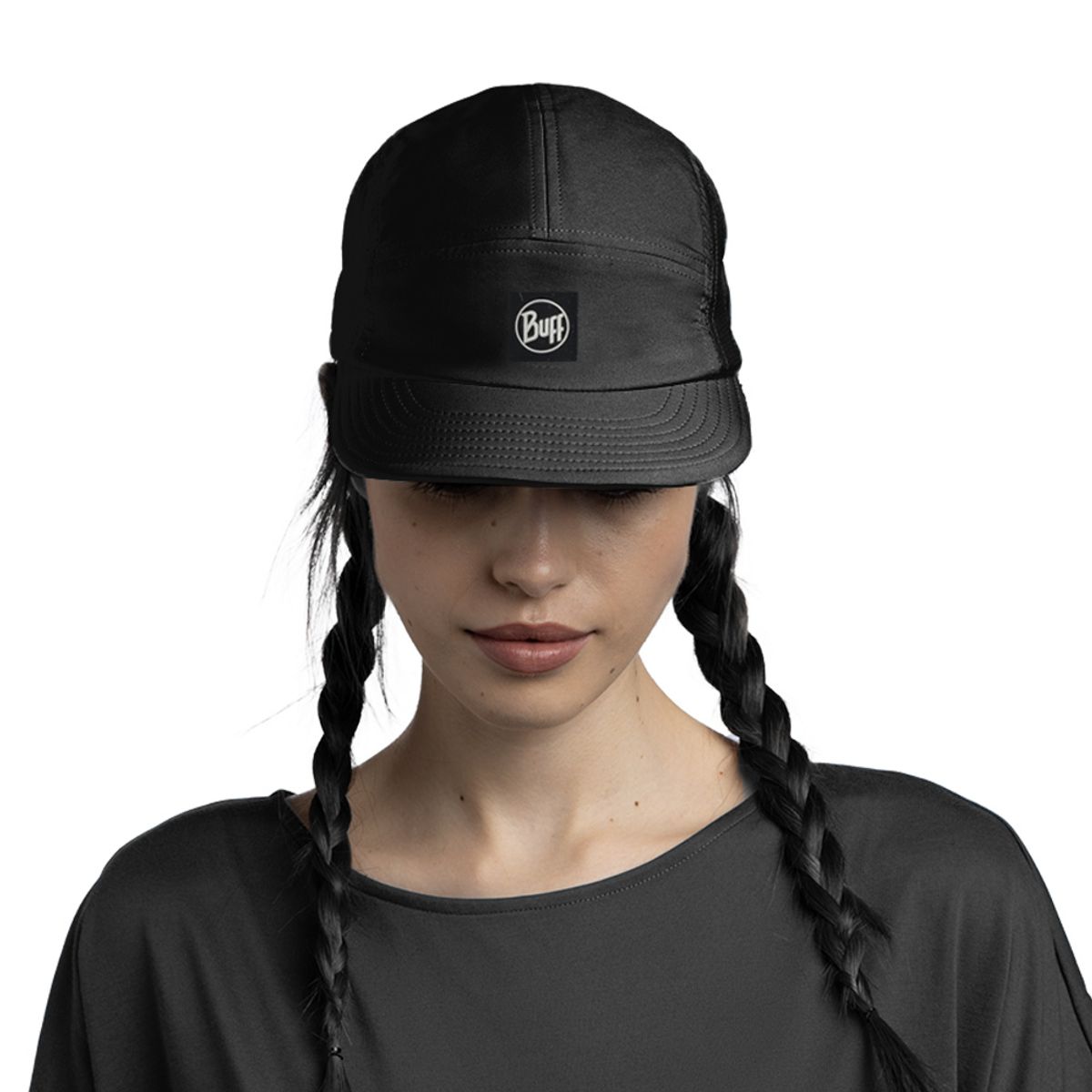 버프(BUFF) 5판넬 고 캡 BLACK