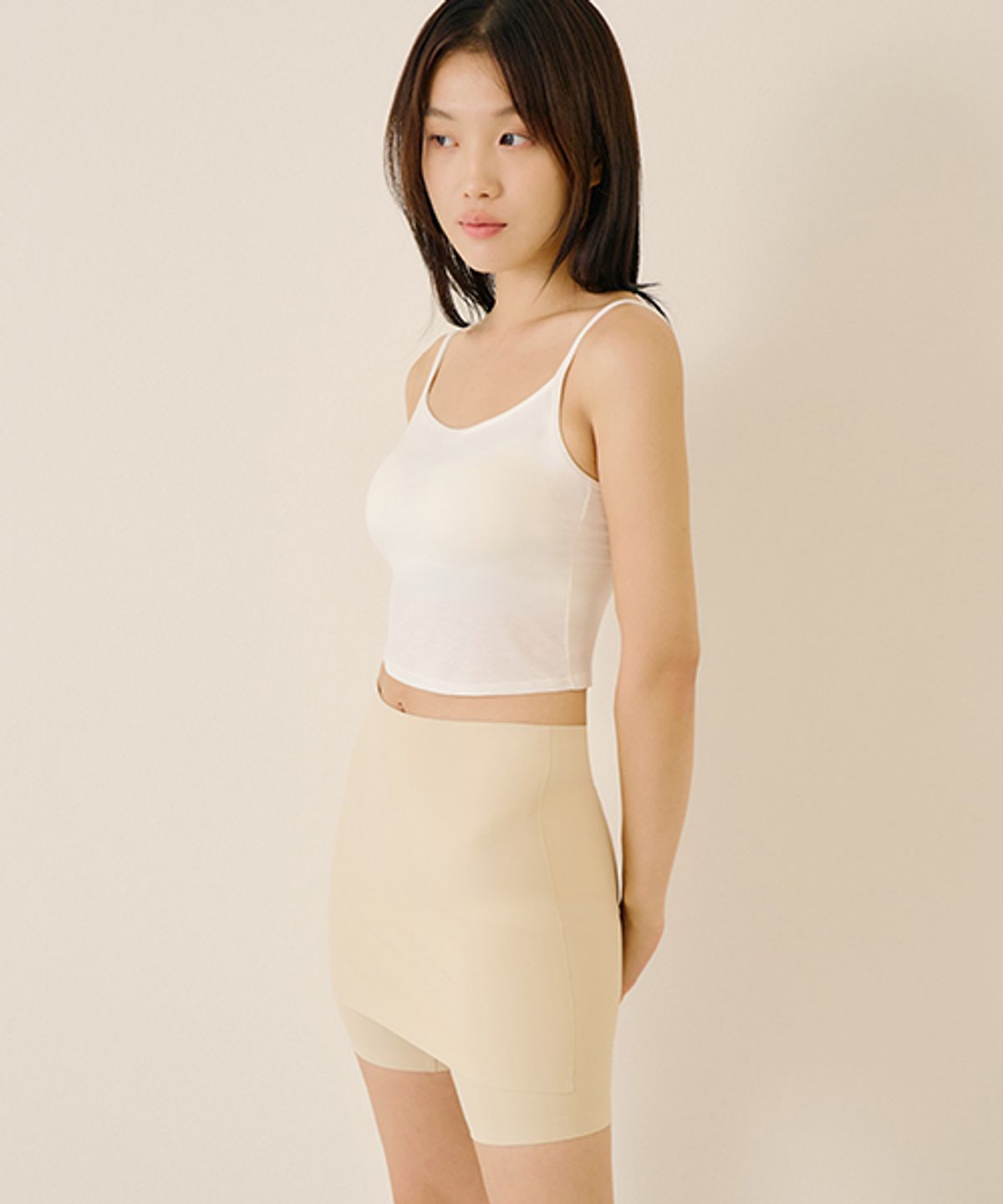 마른파이브(MARN5) 심리스 노라인 Y존 속치마바지_2colors