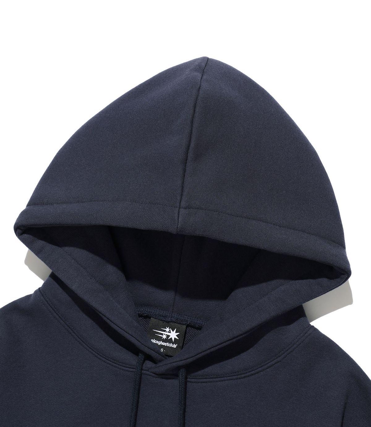 나이스고스트클럽(NICEGHOSTCLUB) MOSAIC 3STAR CROP HOODIE_NAVY(NG2GSUM401A)