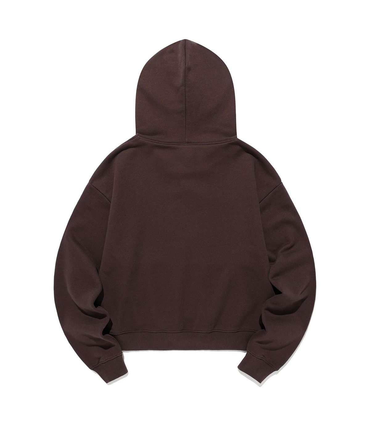 나이스고스트클럽(NICEGHOSTCLUB) MOSAIC 3STAR CROP HOODIE_BROWN(NG2GSUM401A)
