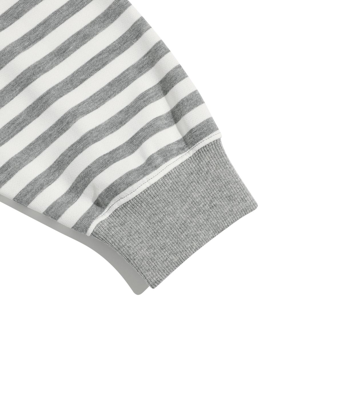 나이스고스트클럽(NICEGHOSTCLUB) STRIPE 3STAR RAGLAN SWEATSHIRTS_WHITE(NG2GSUM440A)