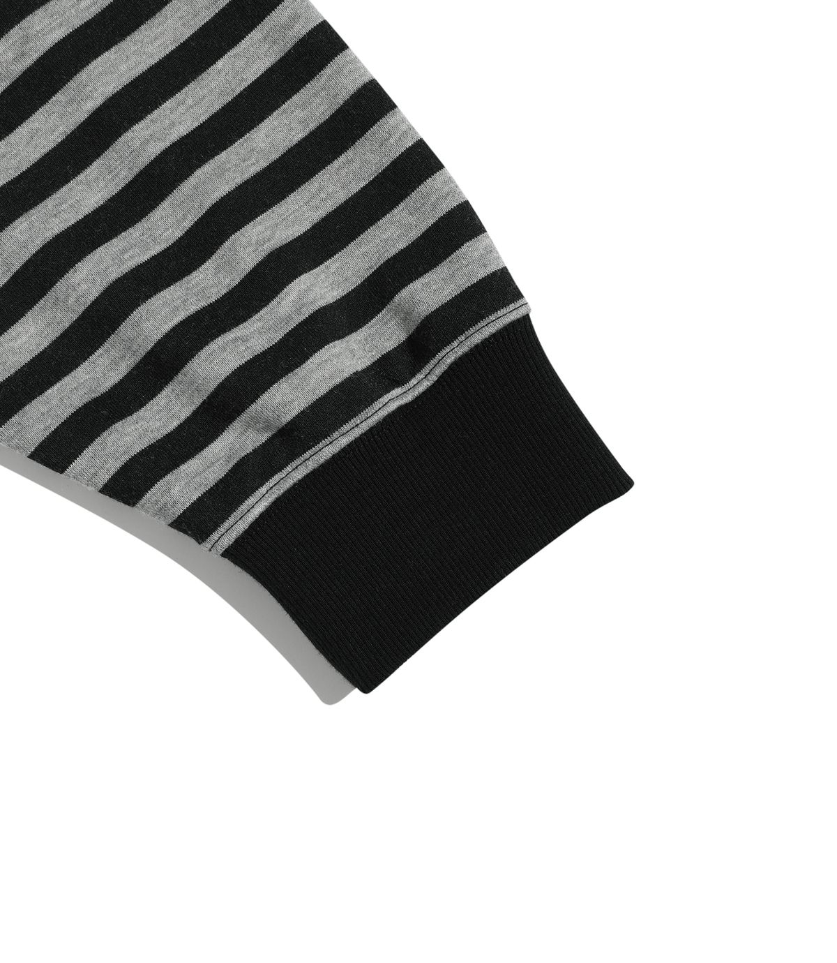 나이스고스트클럽(NICEGHOSTCLUB) STRIPE 3STAR RAGLAN SWEATSHIRTS_GREY(NG2GSUM440A)