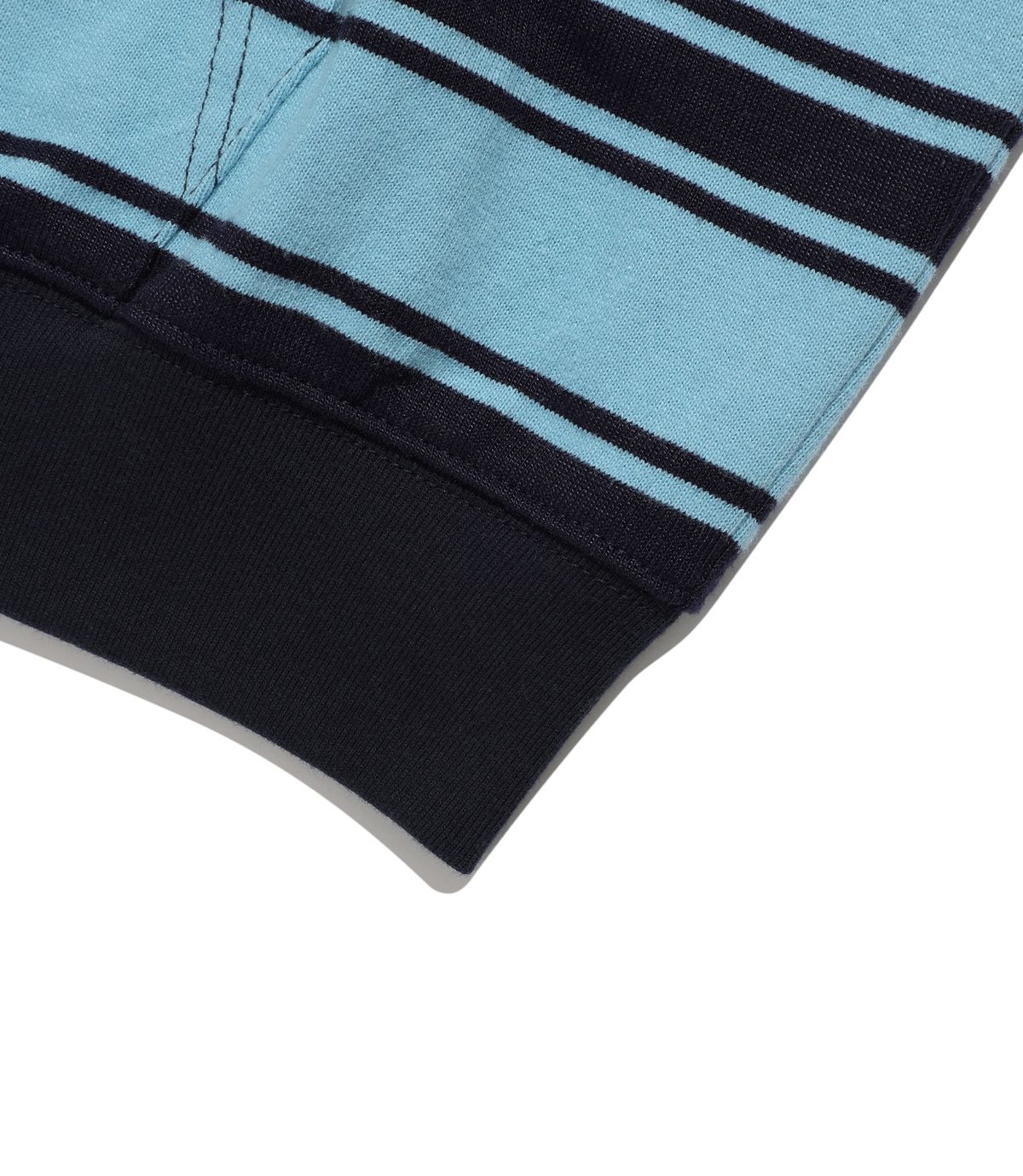 나이스고스트클럽(NICEGHOSTCLUB) MULTI STRIPE 3STAR HOODIE ZIP UP_NAVY(NG2GSUM494A)