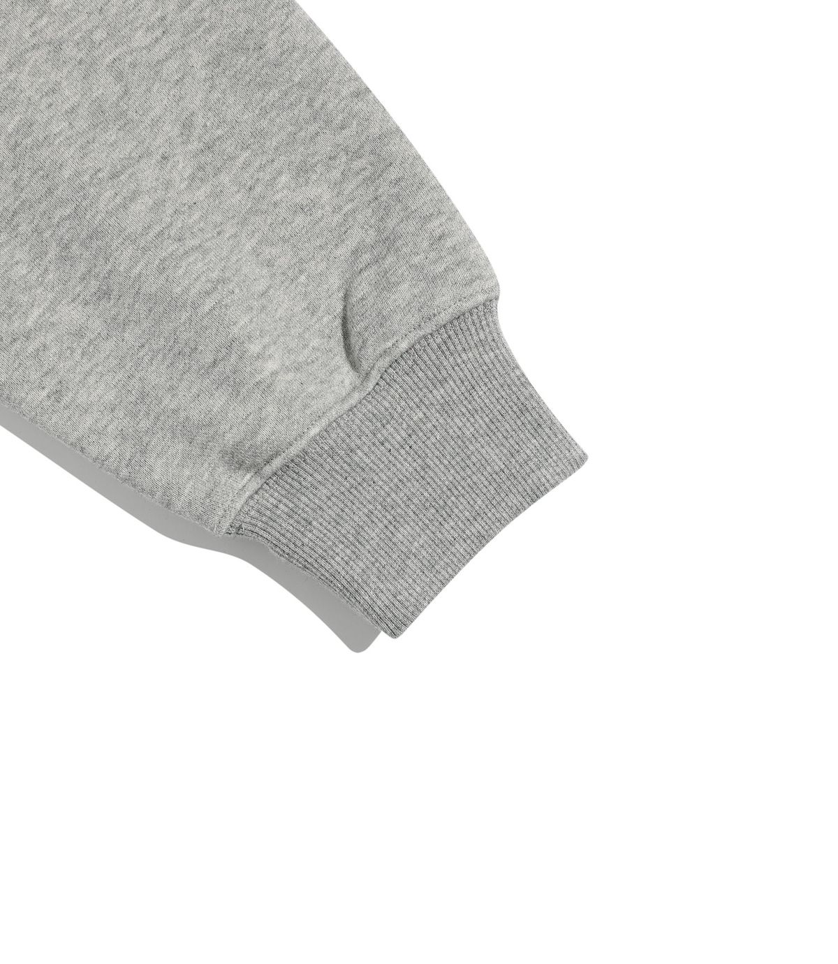나이스고스트클럽(NICEGHOSTCLUB) DOT 3STAR RAGLAN CROP HOODIE ZIP UP_GREY(NG2GSUM493A)