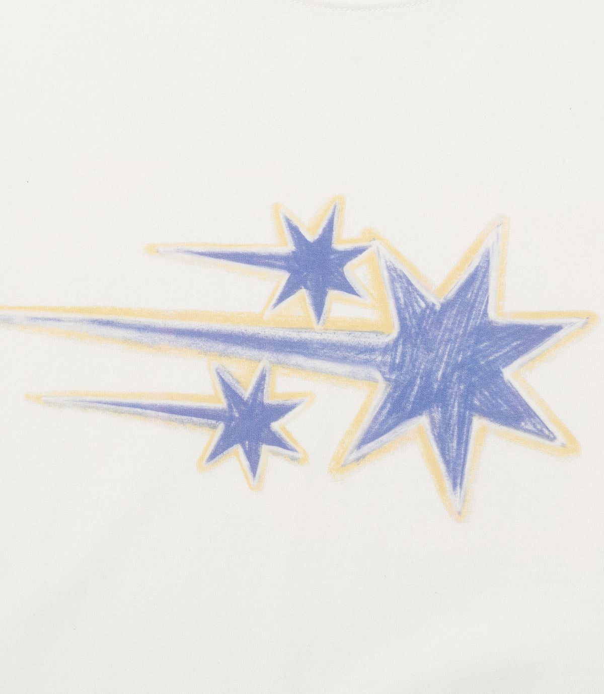 나이스고스트클럽(NICEGHOSTCLUB) DRAWING 3STAR LS TEE_WHITE(NG2GSUT560A)