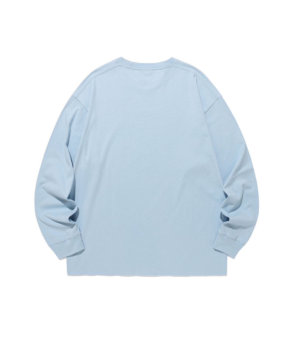 나이스고스트클럽(NICEGHOSTCLUB) DRAWING 3STAR LS TEE_LIGHT BLUE(NG2GSUT560A)