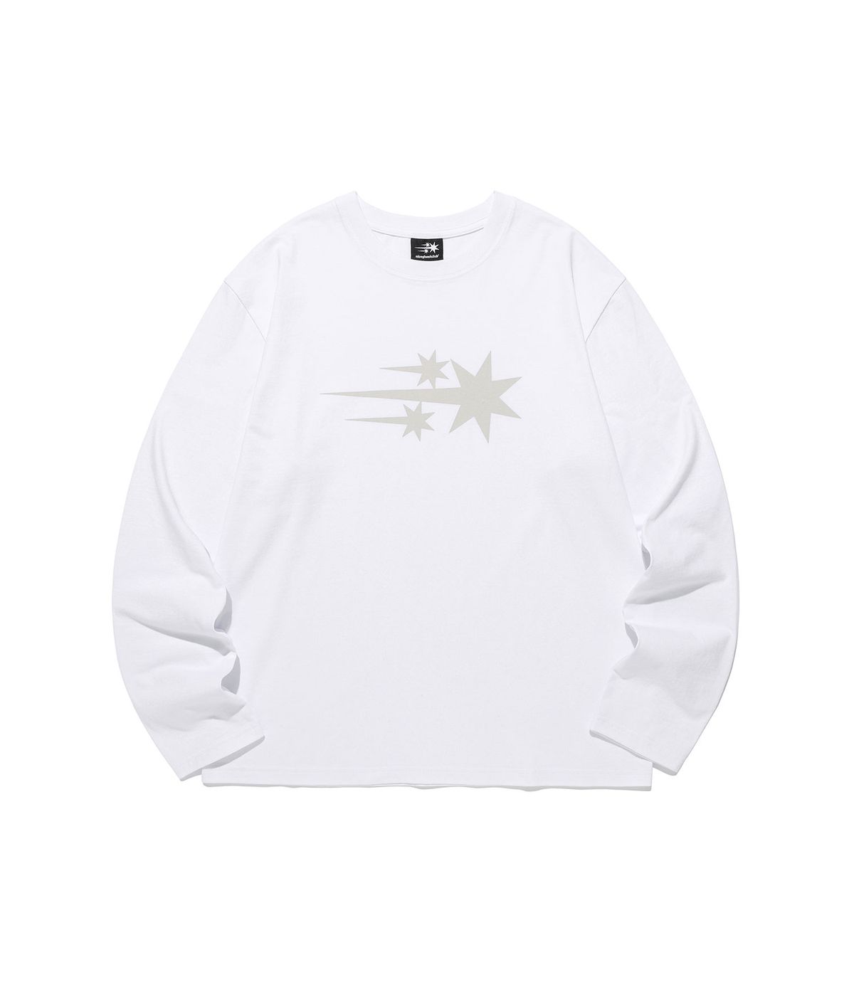 나이스고스트클럽(NICEGHOSTCLUB) 3STAR LS TEE_WHITE(NG2GSUT561A)