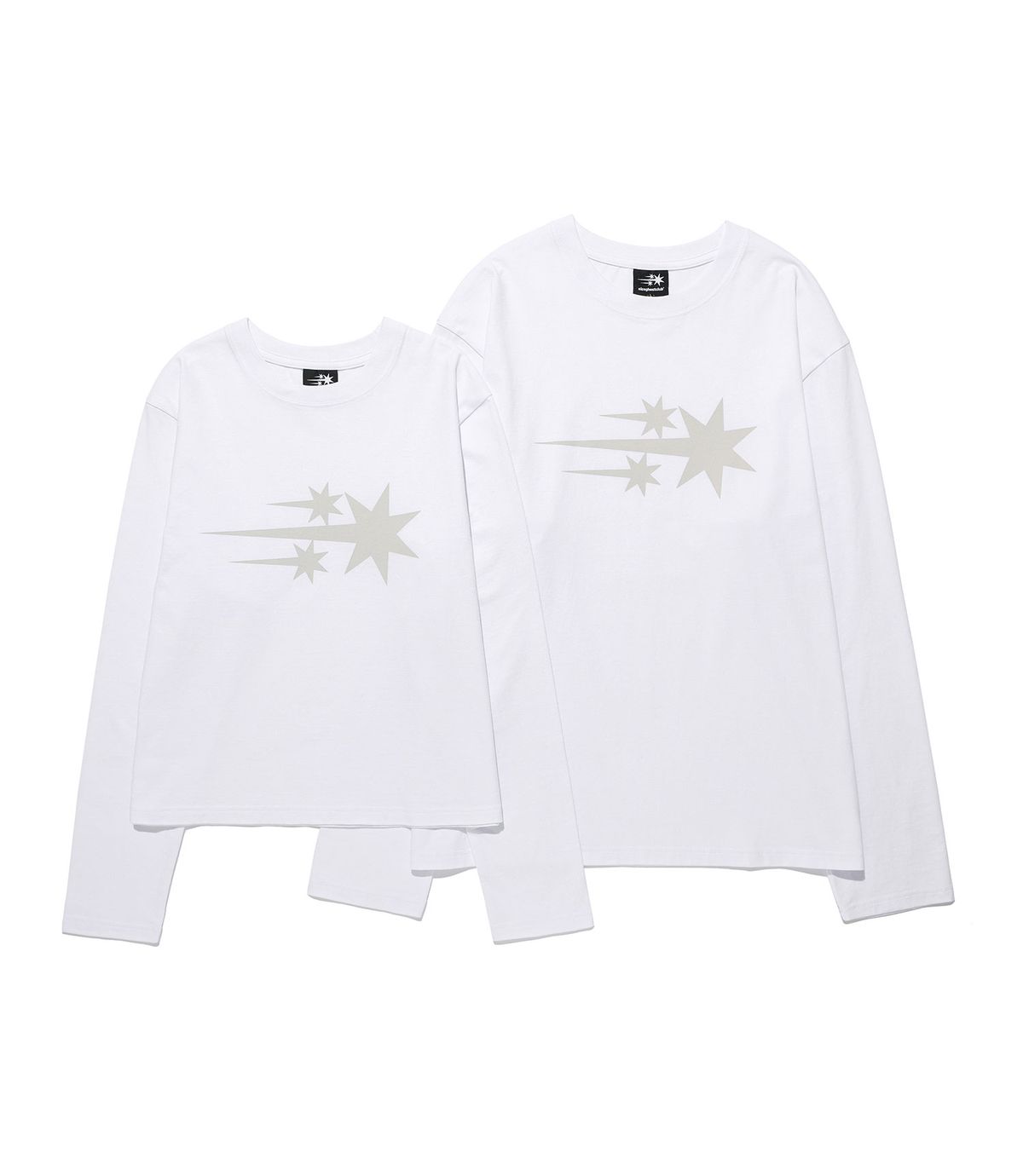 나이스고스트클럽(NICEGHOSTCLUB) 3STAR LS TEE_WHITE(NG2GSUT561A)