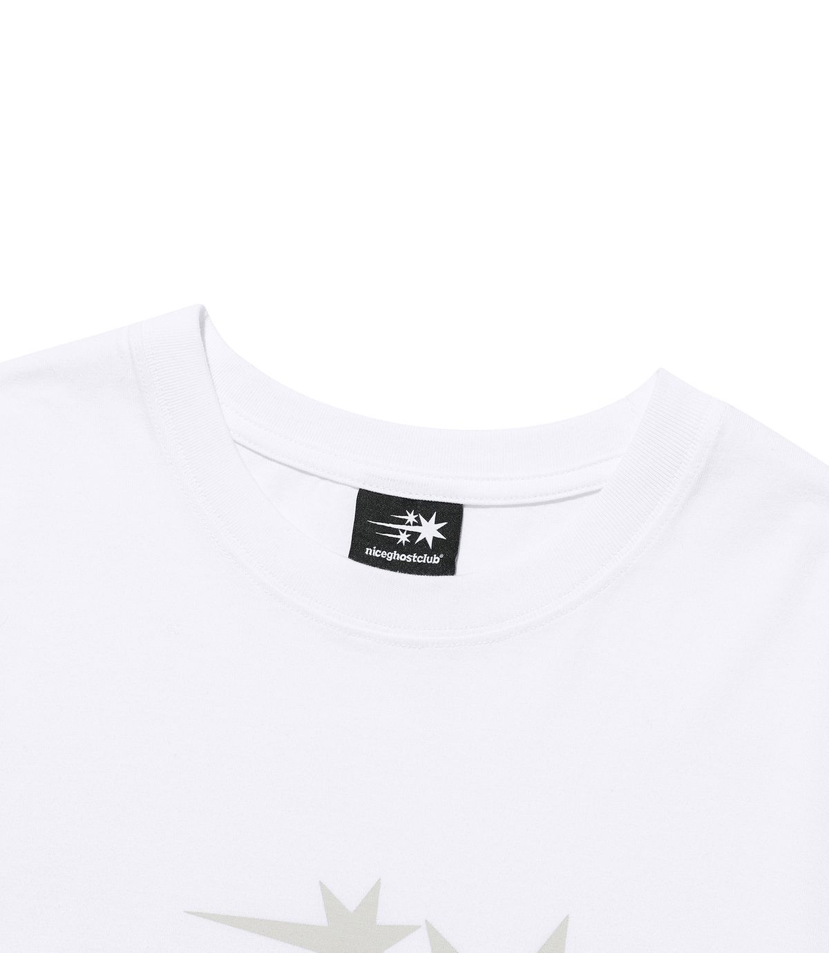 나이스고스트클럽(NICEGHOSTCLUB) 3STAR LS TEE_WHITE(NG2GSUT561A)