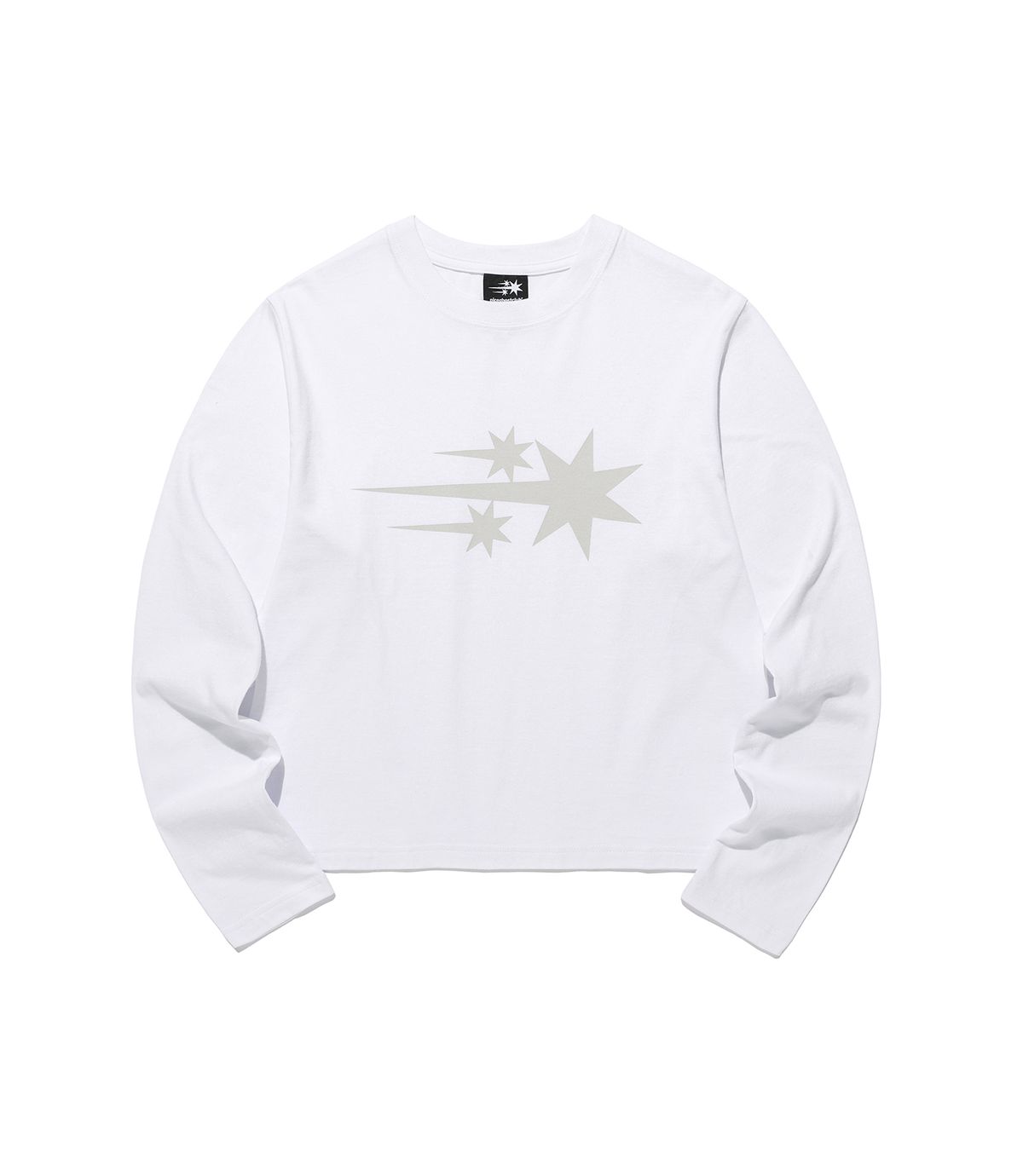 나이스고스트클럽(NICEGHOSTCLUB) 3STAR LS TEE_WHITE(NG2GSUT561A)