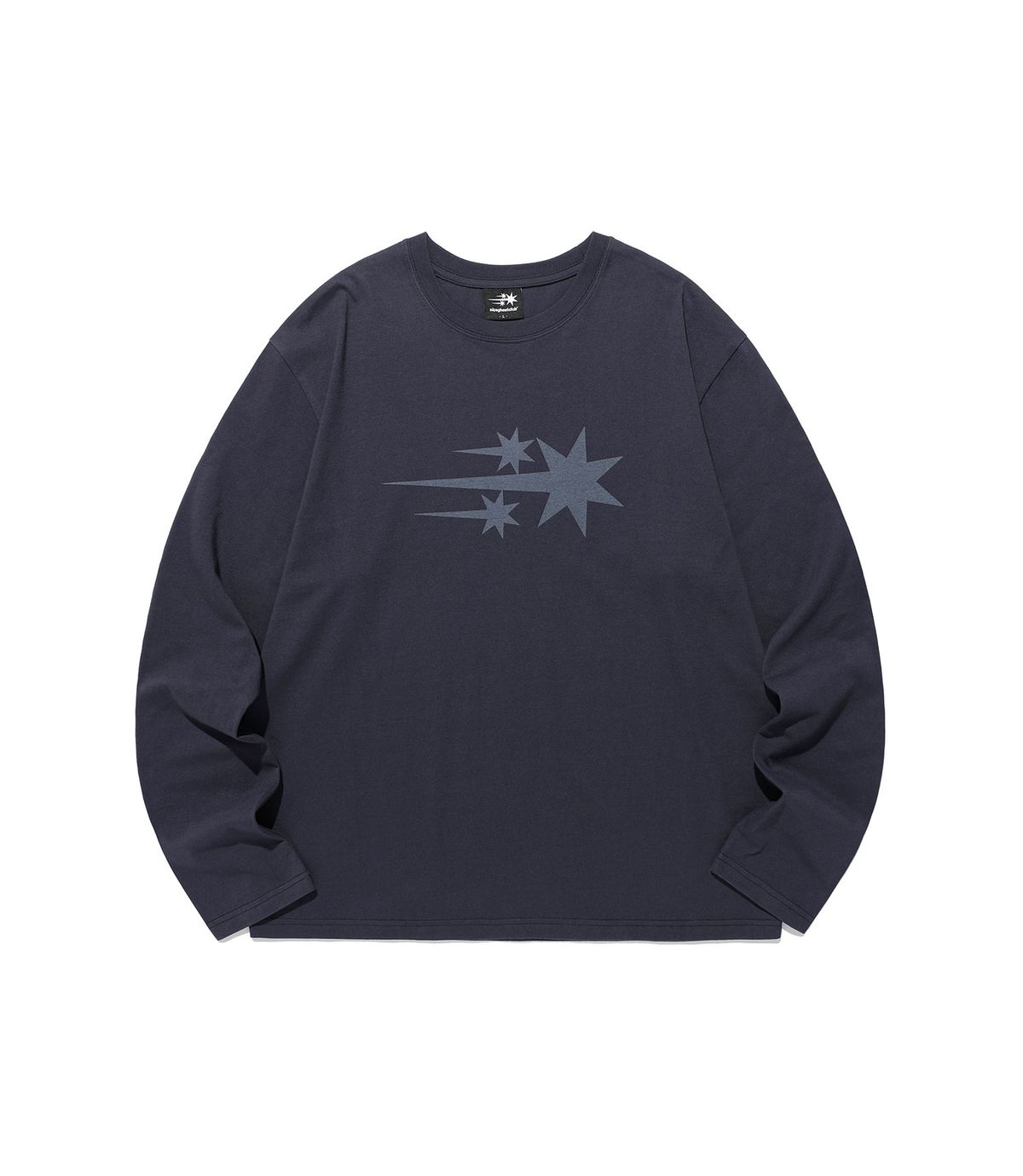 나이스고스트클럽(NICEGHOSTCLUB) 3STAR LS TEE_PURPLE(NG2GSUT561A)