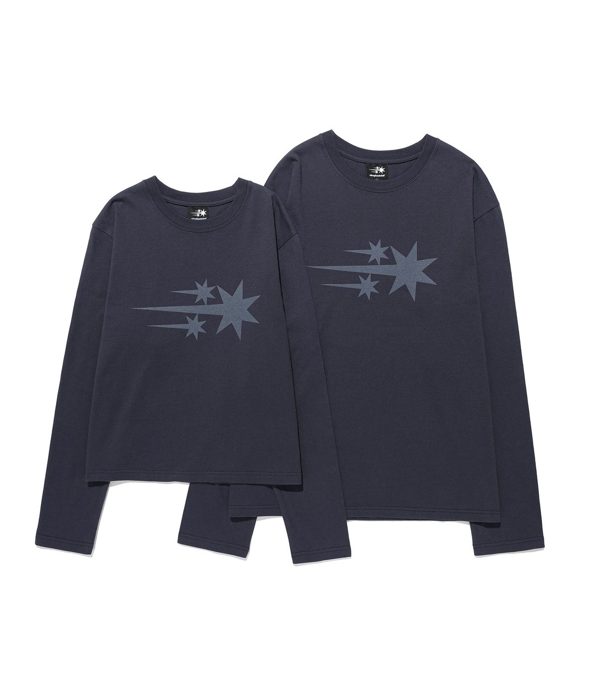 나이스고스트클럽(NICEGHOSTCLUB) 3STAR LS TEE_PURPLE(NG2GSUT561A)