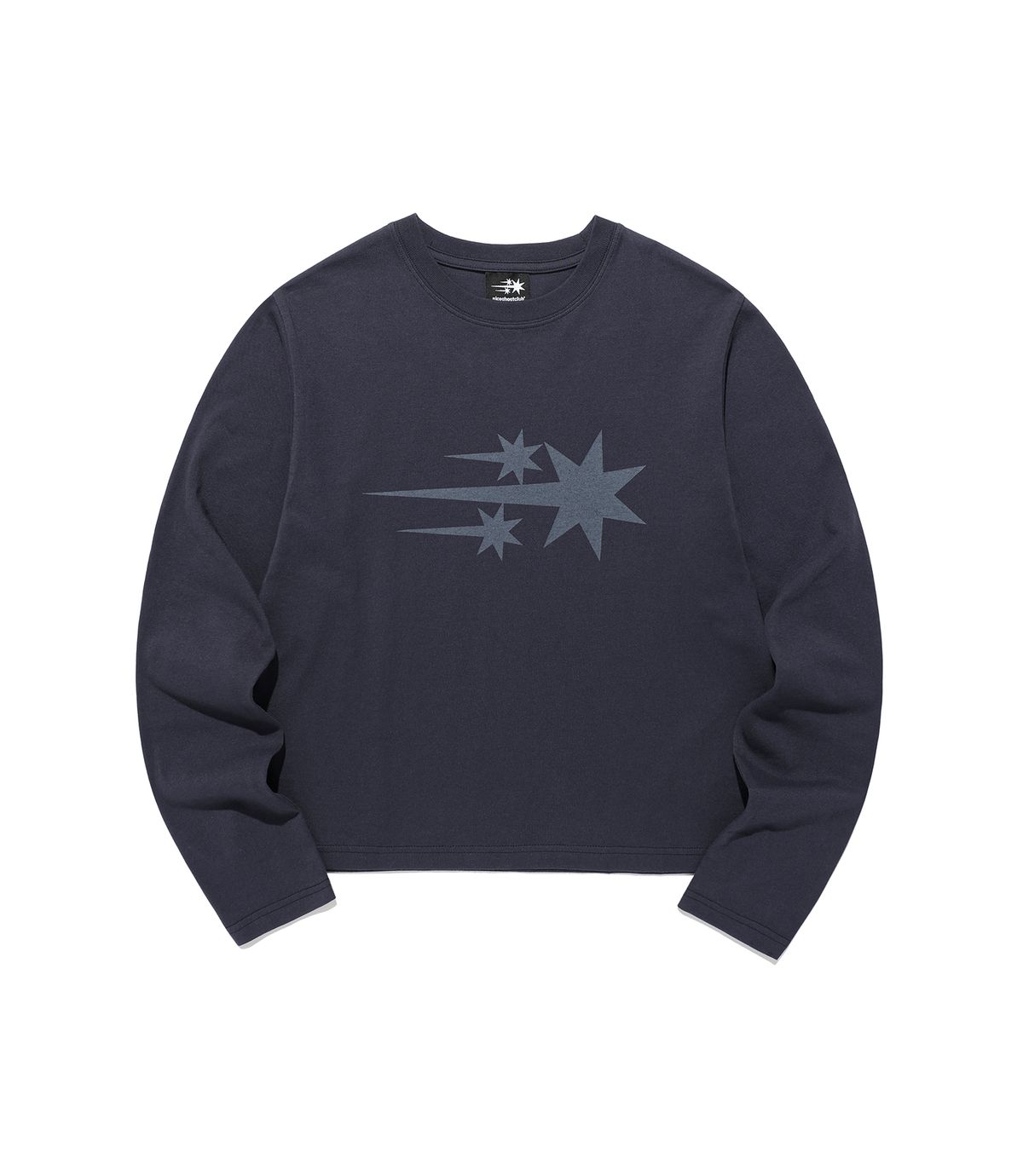 나이스고스트클럽(NICEGHOSTCLUB) 3STAR LS TEE_PURPLE(NG2GSUT561A)