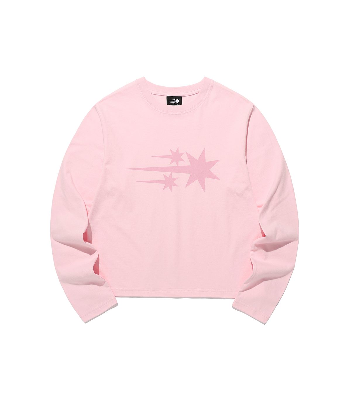 나이스고스트클럽(NICEGHOSTCLUB) 3STAR LS TEE_LIGHT PINK(NG2GSUT561A)