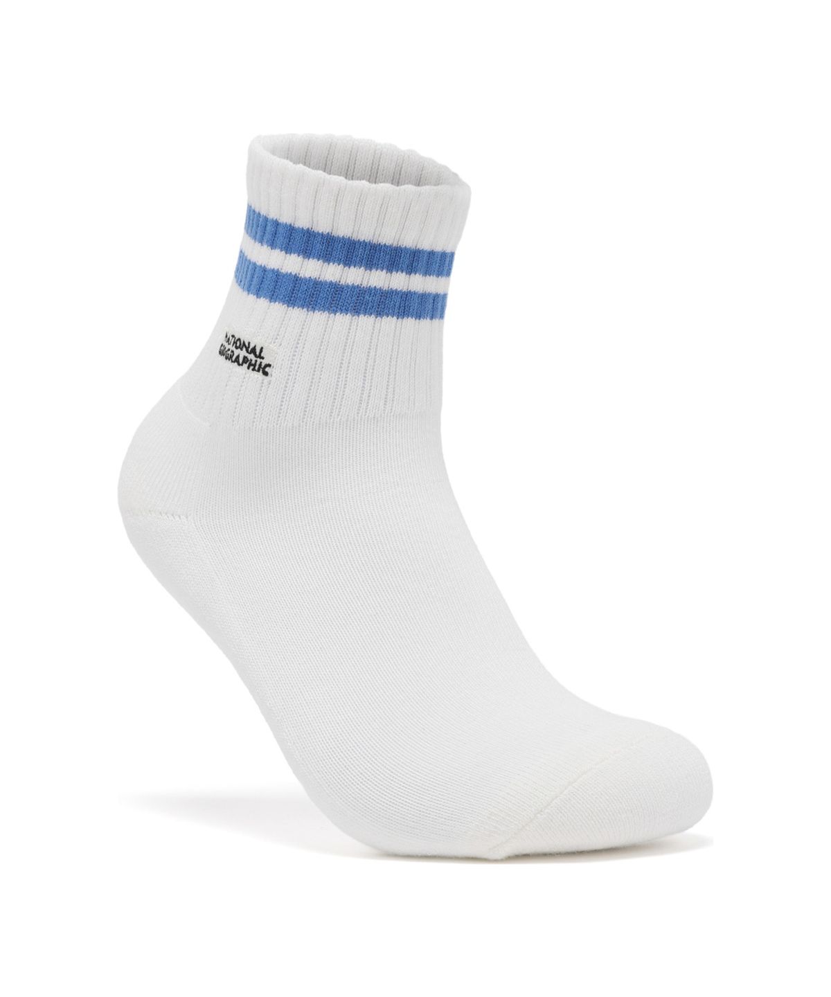 내셔널지오그래픽(NATIONALGEOGRAPHIC) N265ASO040 스트라이프 미들 삭스 BLUE