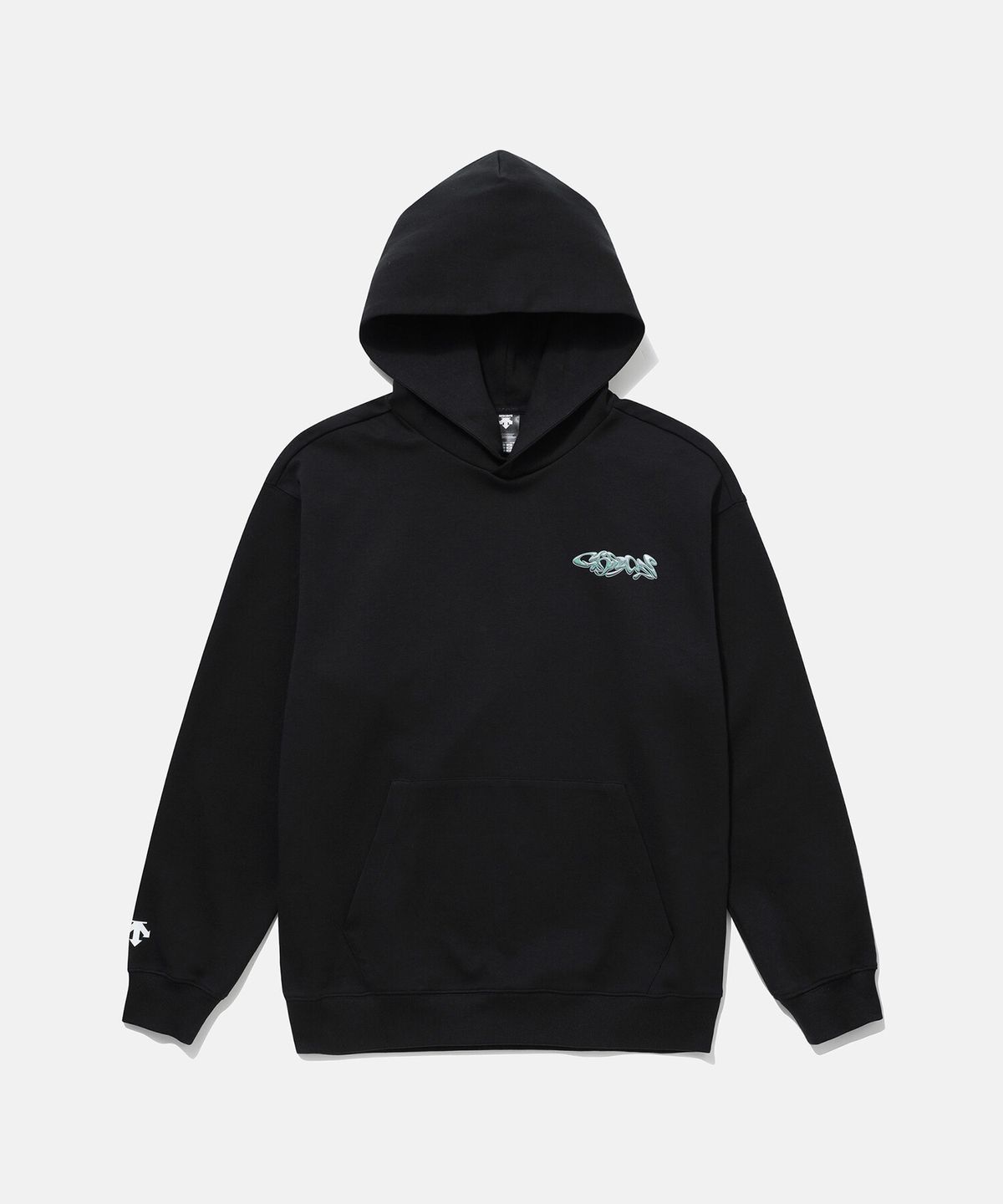 데상트(DESCENTE) 크론 콜라보 후드 티셔츠 SP123HHD21