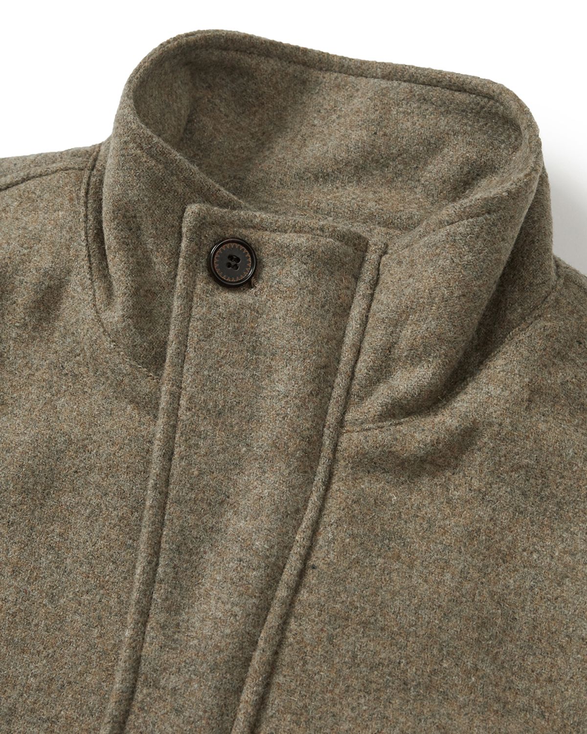 카락터(KARACTOR) Machete wool blouson / Taupe melange