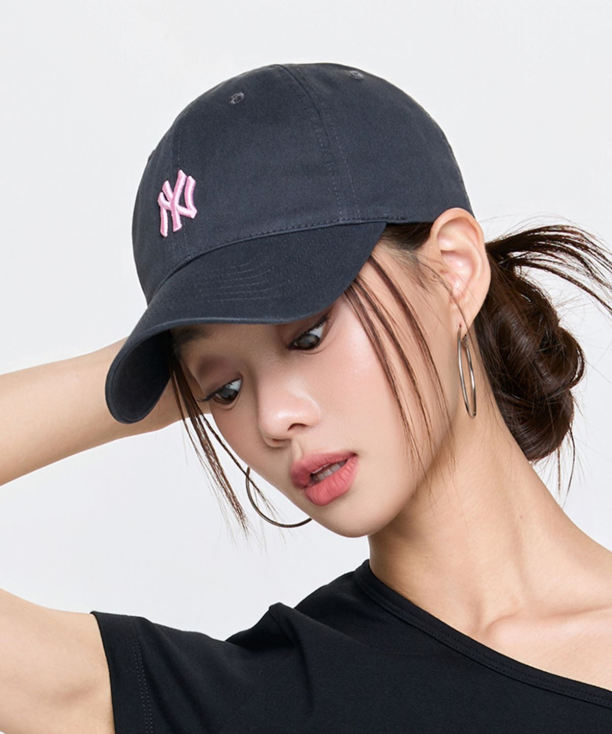 엠엘비(MLB) R_CP77 루키 언스트럭쳐 볼캡 NY (L.Black)