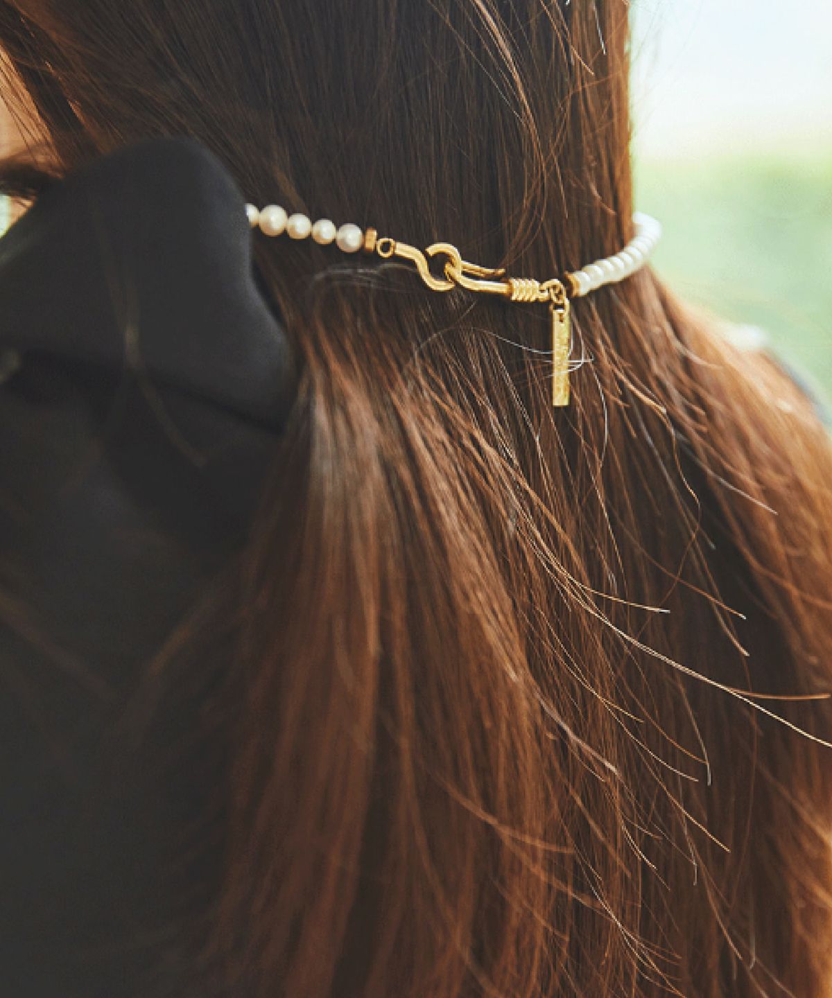 그라스마티네(GRASSE MATINEE) Chunky Pearl Necklace