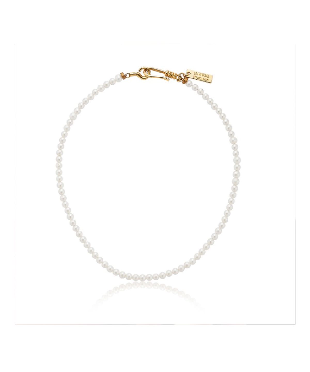 그라스마티네(GRASSE MATINEE) Chunky Pearl Necklace