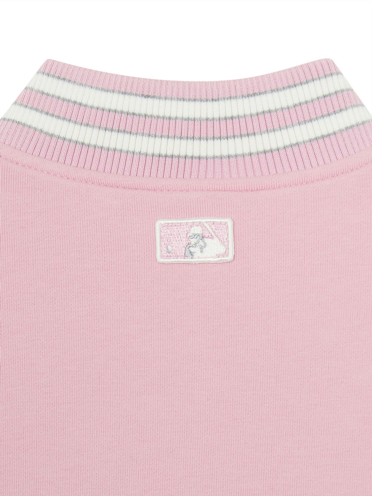 엠엘비 키즈(MLB KIDS) 스포티브 와펜 바시티 패딩 점퍼 NY (Mg.Pink)