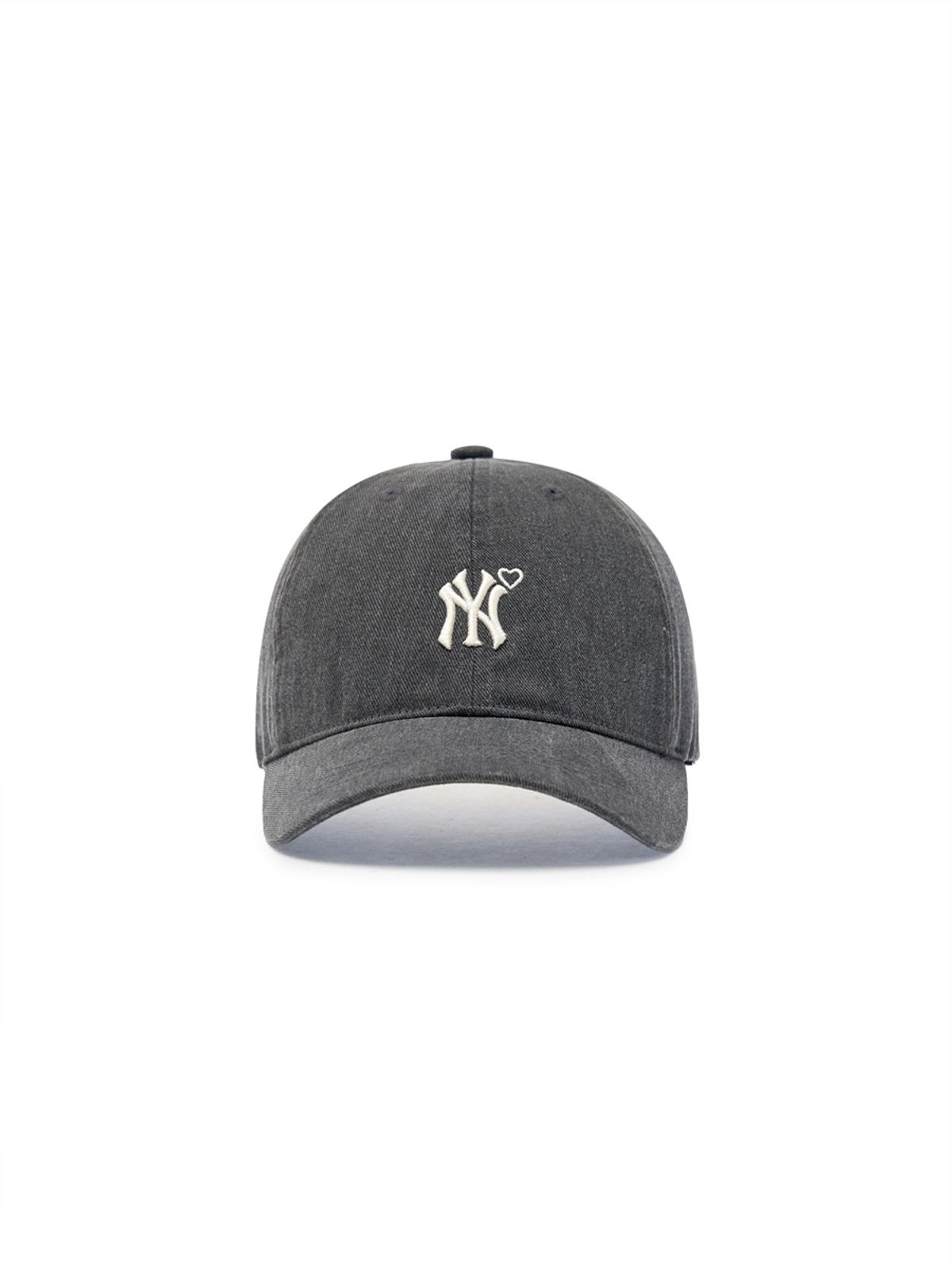 엠엘비 키즈(MLB KIDS) 여아 하트 스트릿 루키 볼캡 NY (Charcoal Grey)