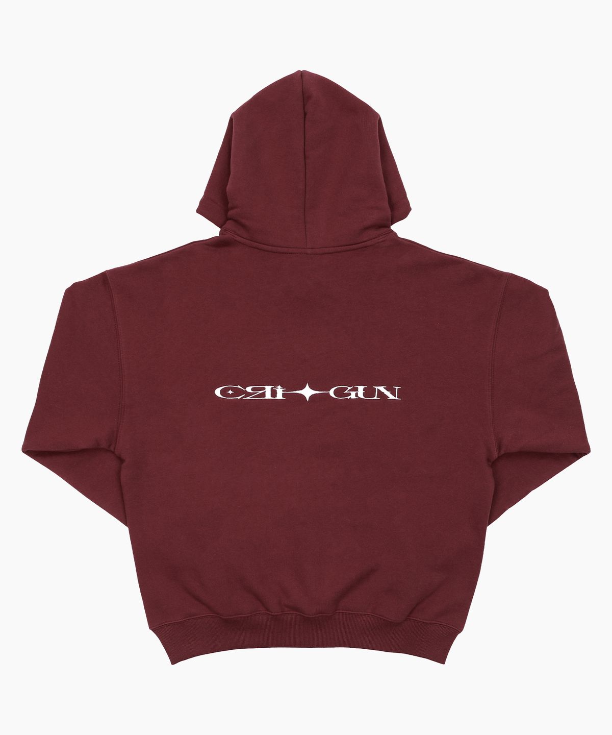 크리건(CRIGUN) ESSENTIAL HOODIE BURGUNDY