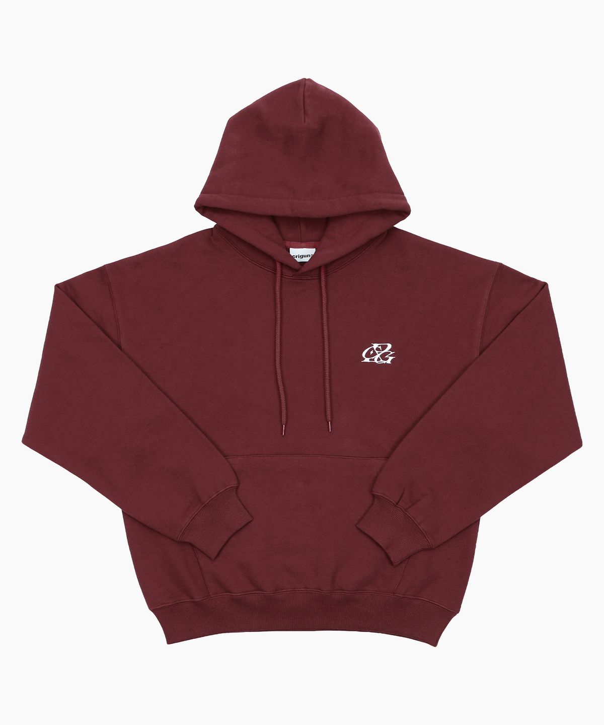크리건(CRIGUN) ESSENTIAL HOODIE BURGUNDY