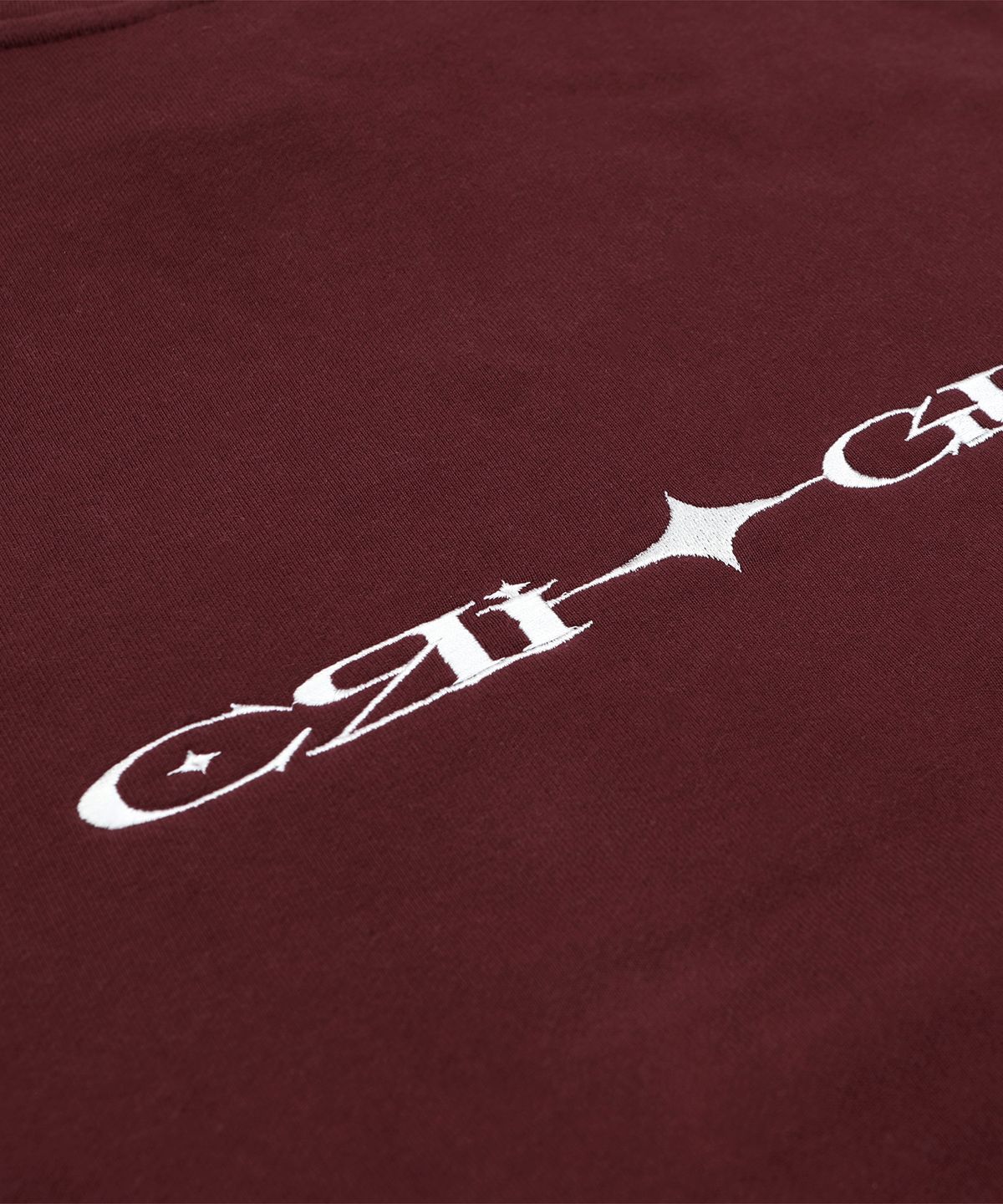 크리건(CRIGUN) ESSENTIAL HOODIE BURGUNDY
