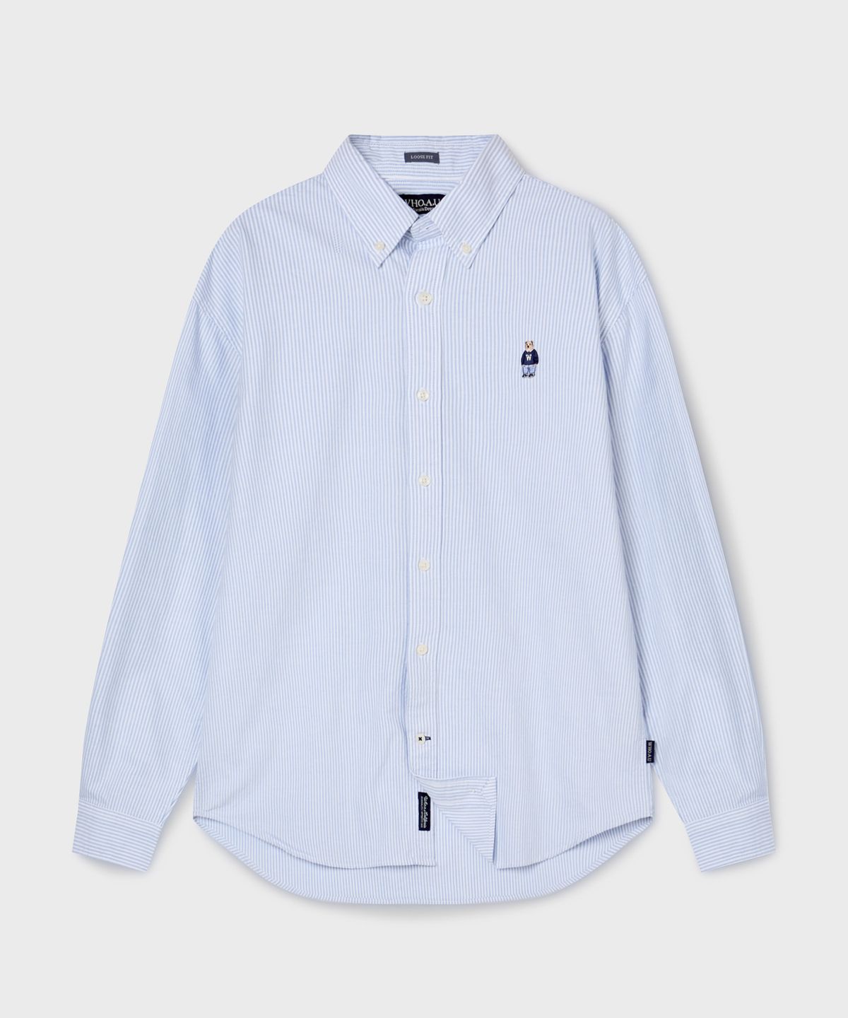 후아유(WHO.A.U) Steve Oxfort Shirts / WHYWG2311U