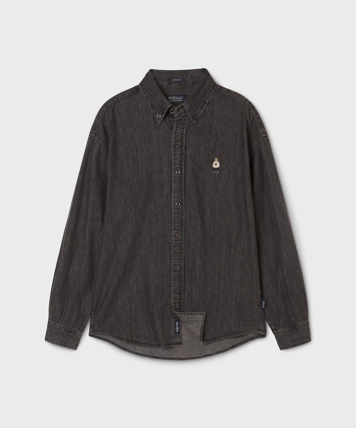 후아유(WHO.A.U) Steve Denim Shirts (U) / WHYJG2332U