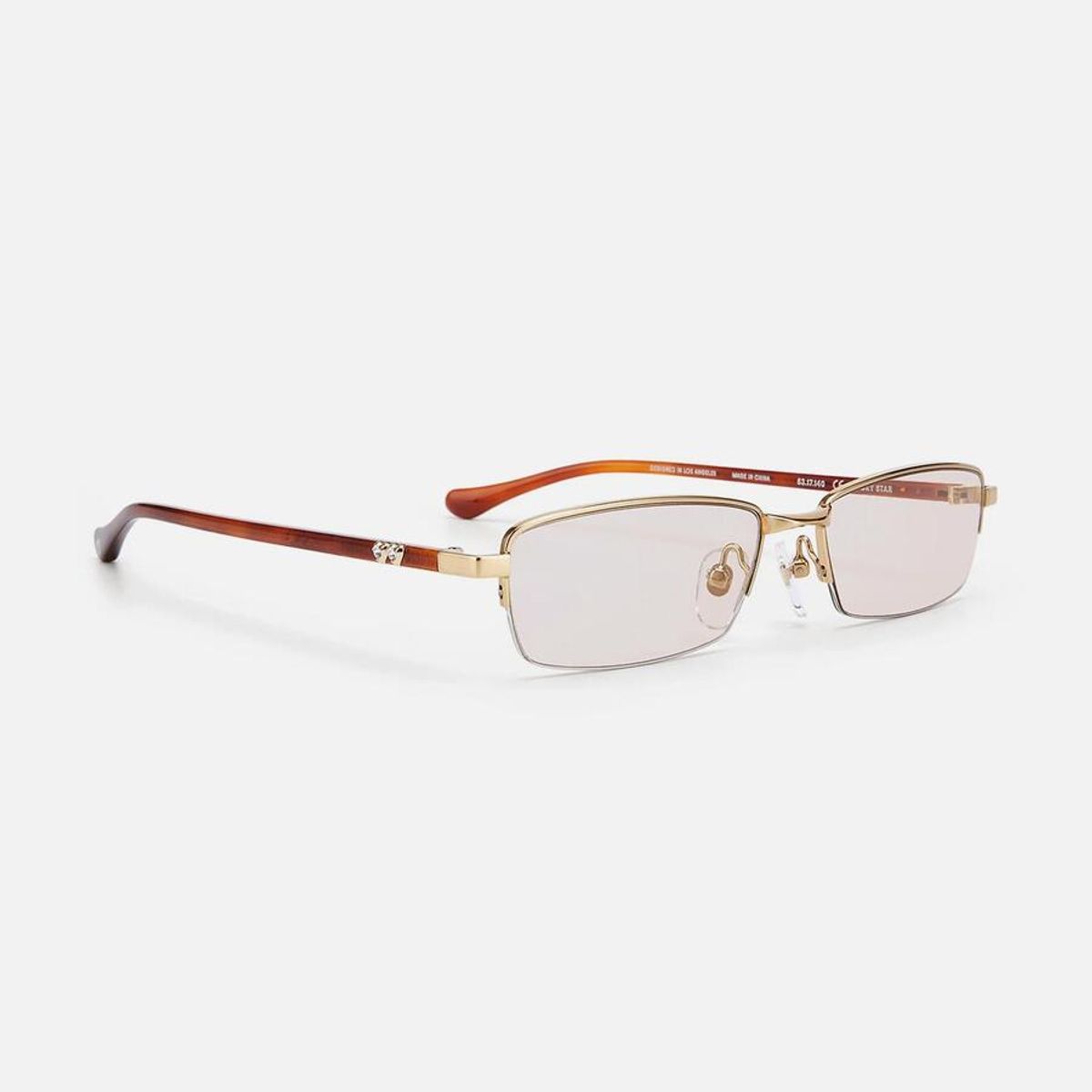 보니 클라이드(BONNIE CLYDE) 럭키스타 Lucky Star Tortoise Gold & Brown Tint
