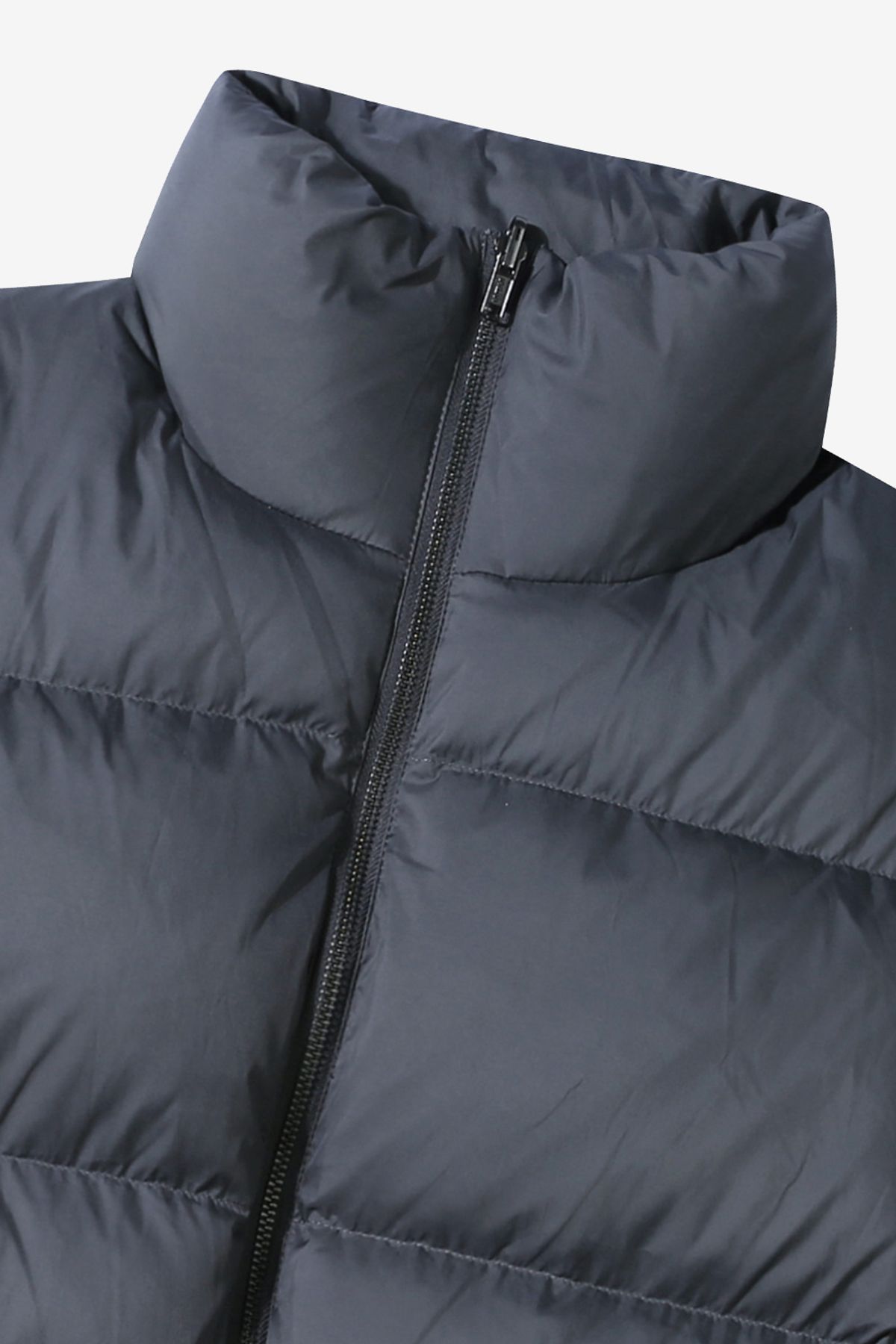 르몽생미셸(LE MONT ST MICHEL) MILIO - REVERSIBLE JACKET_Dark grey