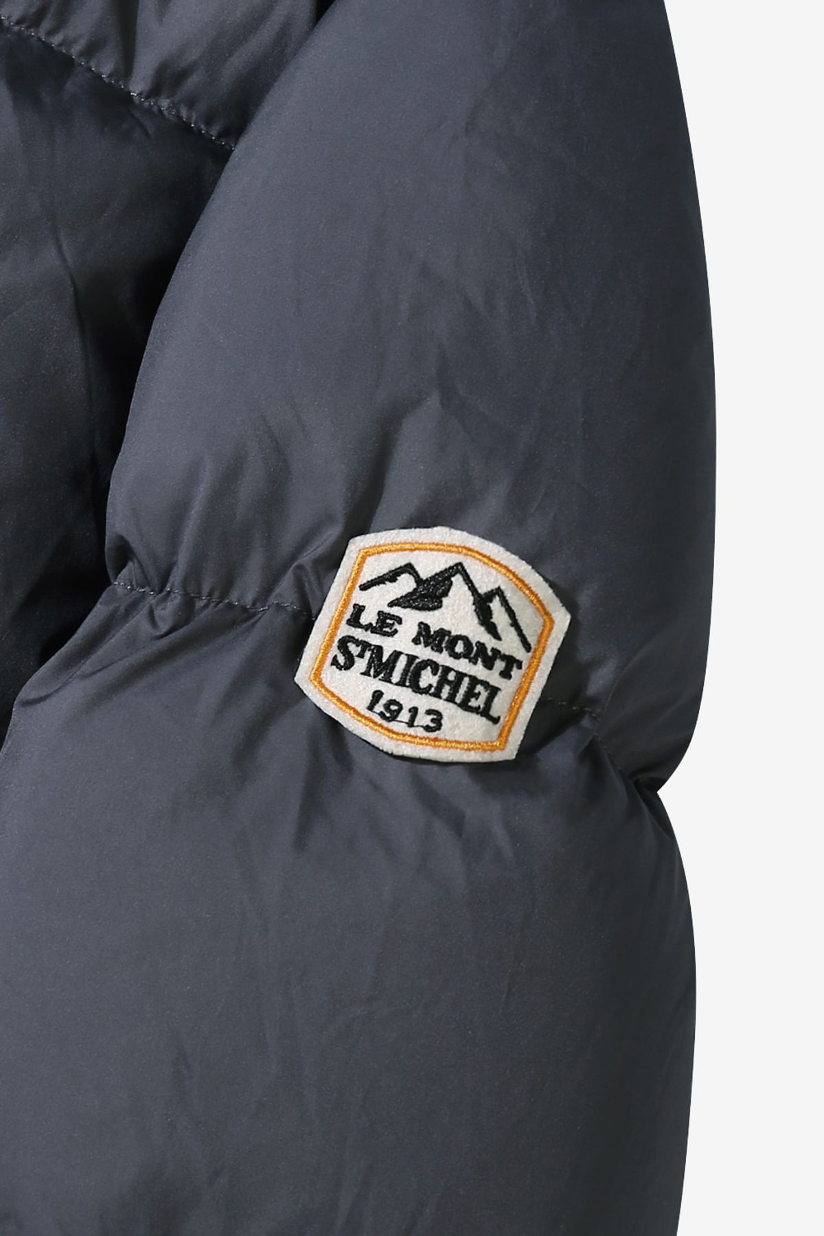 르몽생미셸(LE MONT ST MICHEL) MILIO - REVERSIBLE JACKET_Dark grey
