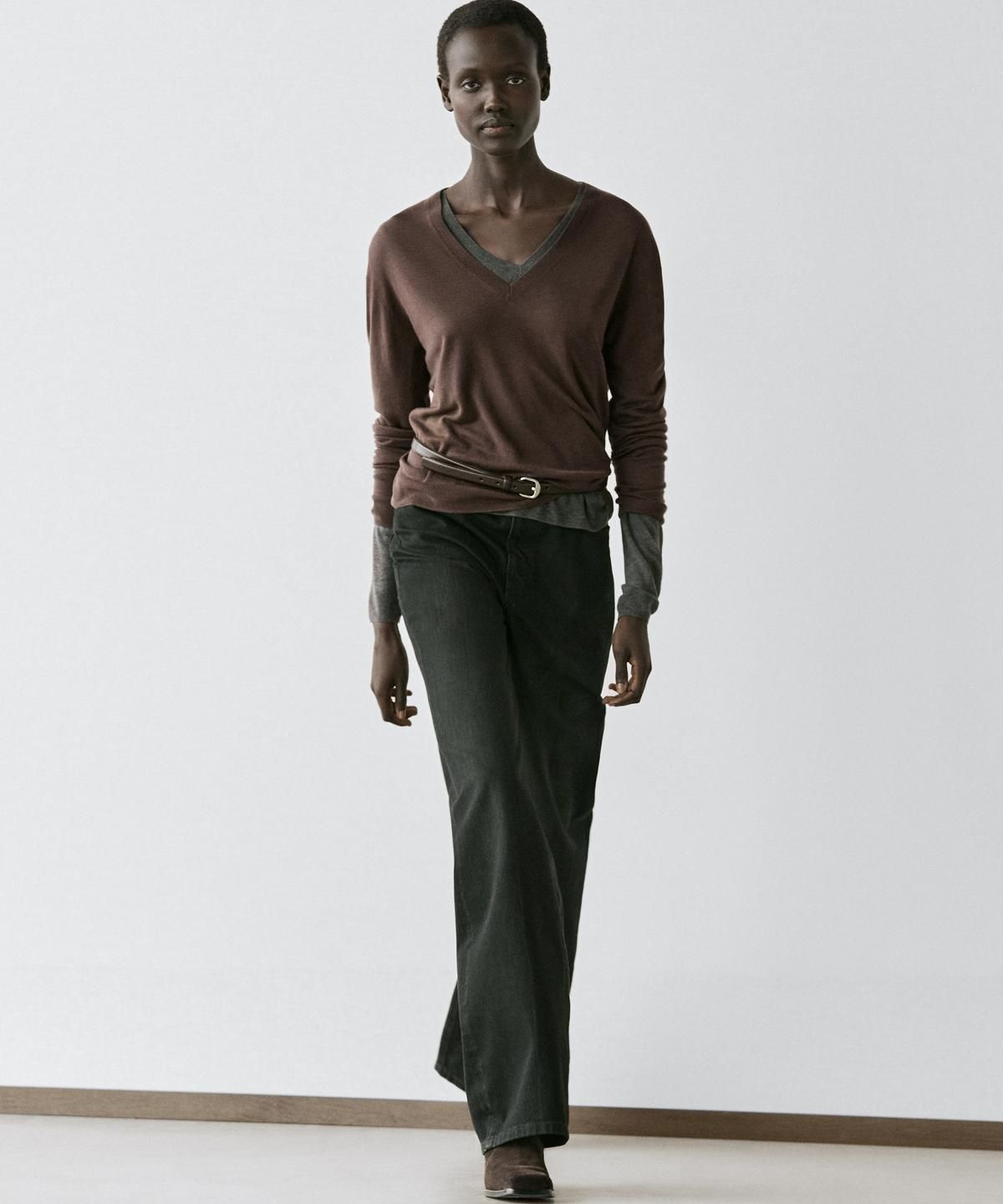 마시모두띠(MASSIMO DUTTI) 스트레이트핏 진