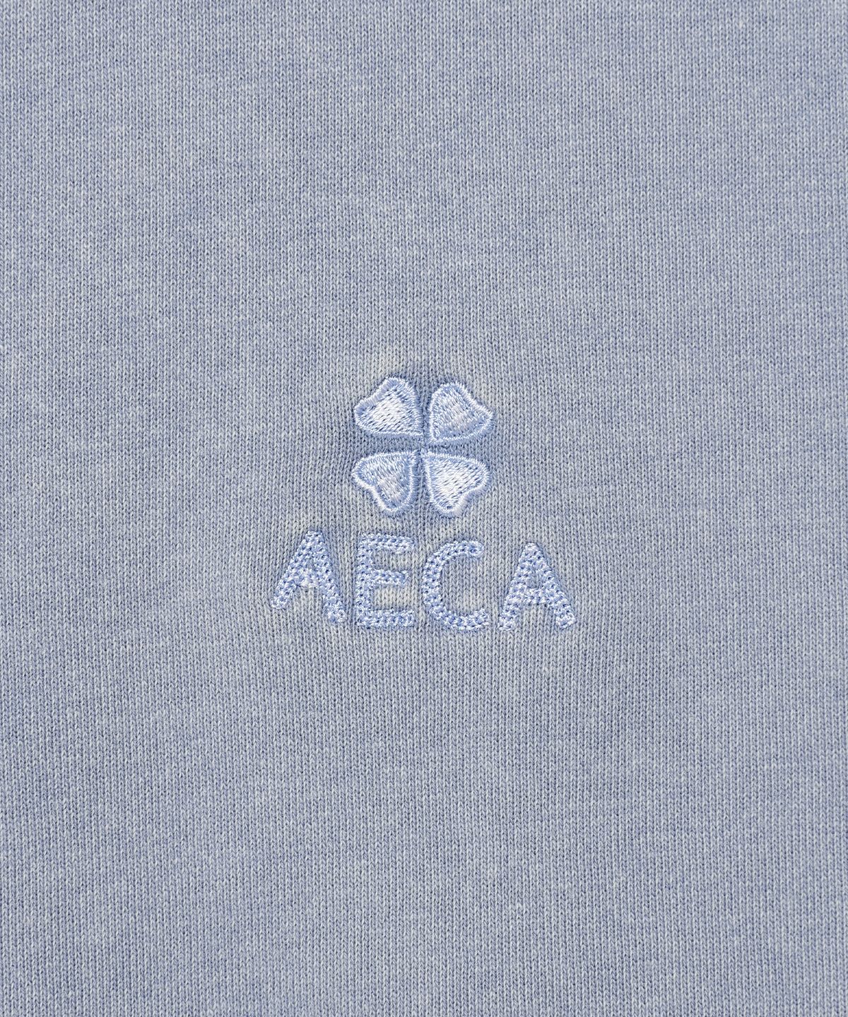 에이카화이트(AECA) EVERYDAY AECA CLOVER ZIP UP HOODIE-LIGHT BLUE