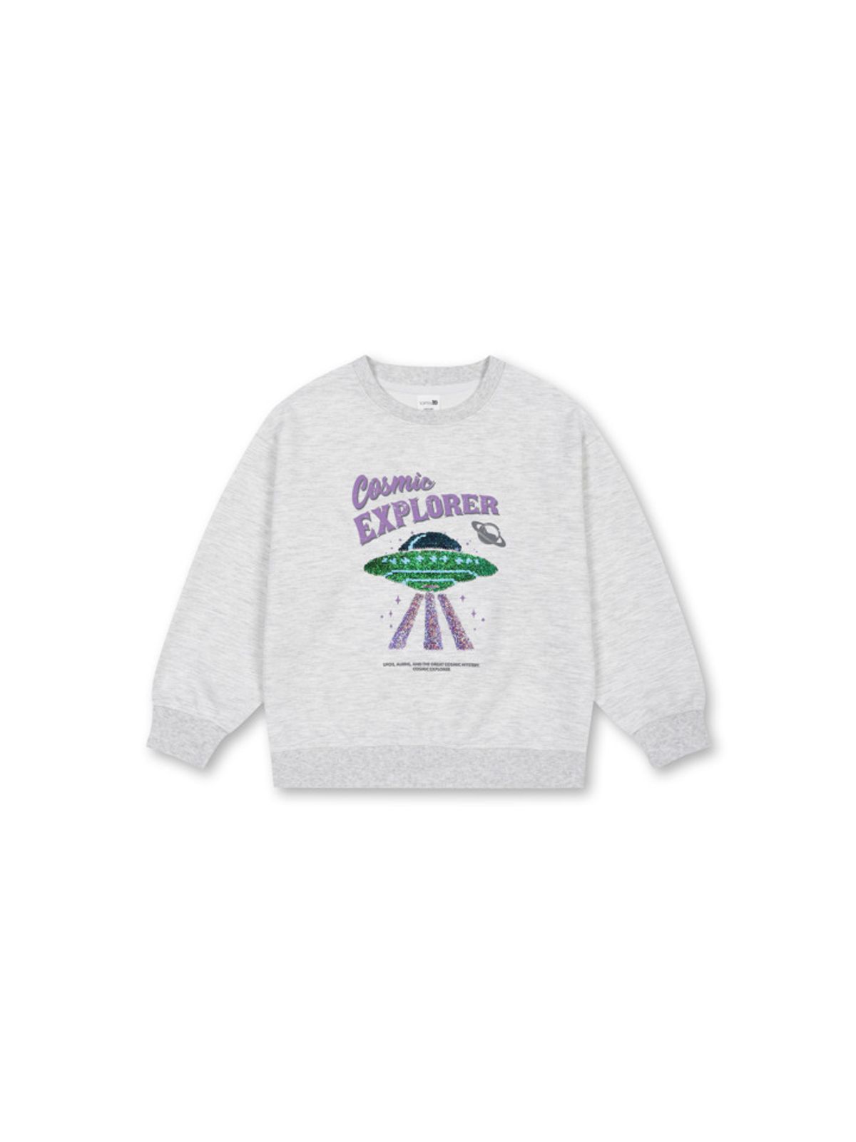 탑텐 키즈(TOPTEN KIDS) 공용 더블니트 스웨트셔츠_MKG1TR3002