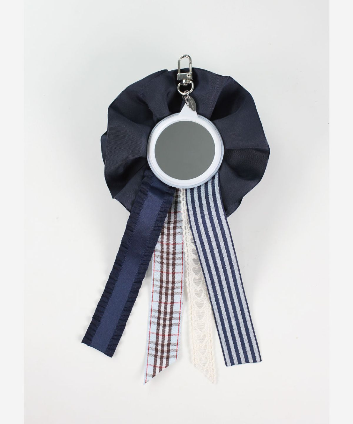 쏘몰라이크(SOMORELIKE) Checky Navy Rosette