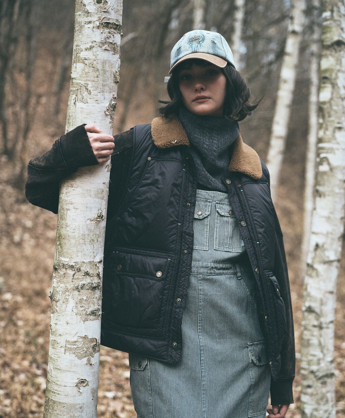 누크피터(NUUKFITTER) PADDING HUNTER VEST [CHARCOAL] 헌터 패딩 베스트 포켓 경량 조끼 차콜