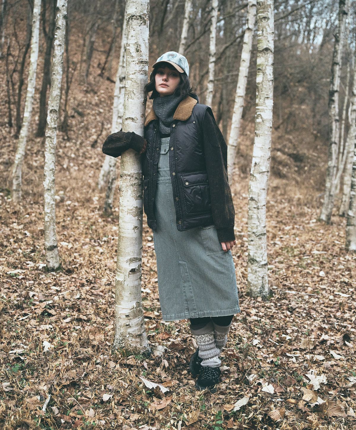 누크피터(NUUKFITTER) PADDING HUNTER VEST [CHARCOAL] 헌터 패딩 베스트 포켓 경량 조끼 차콜
