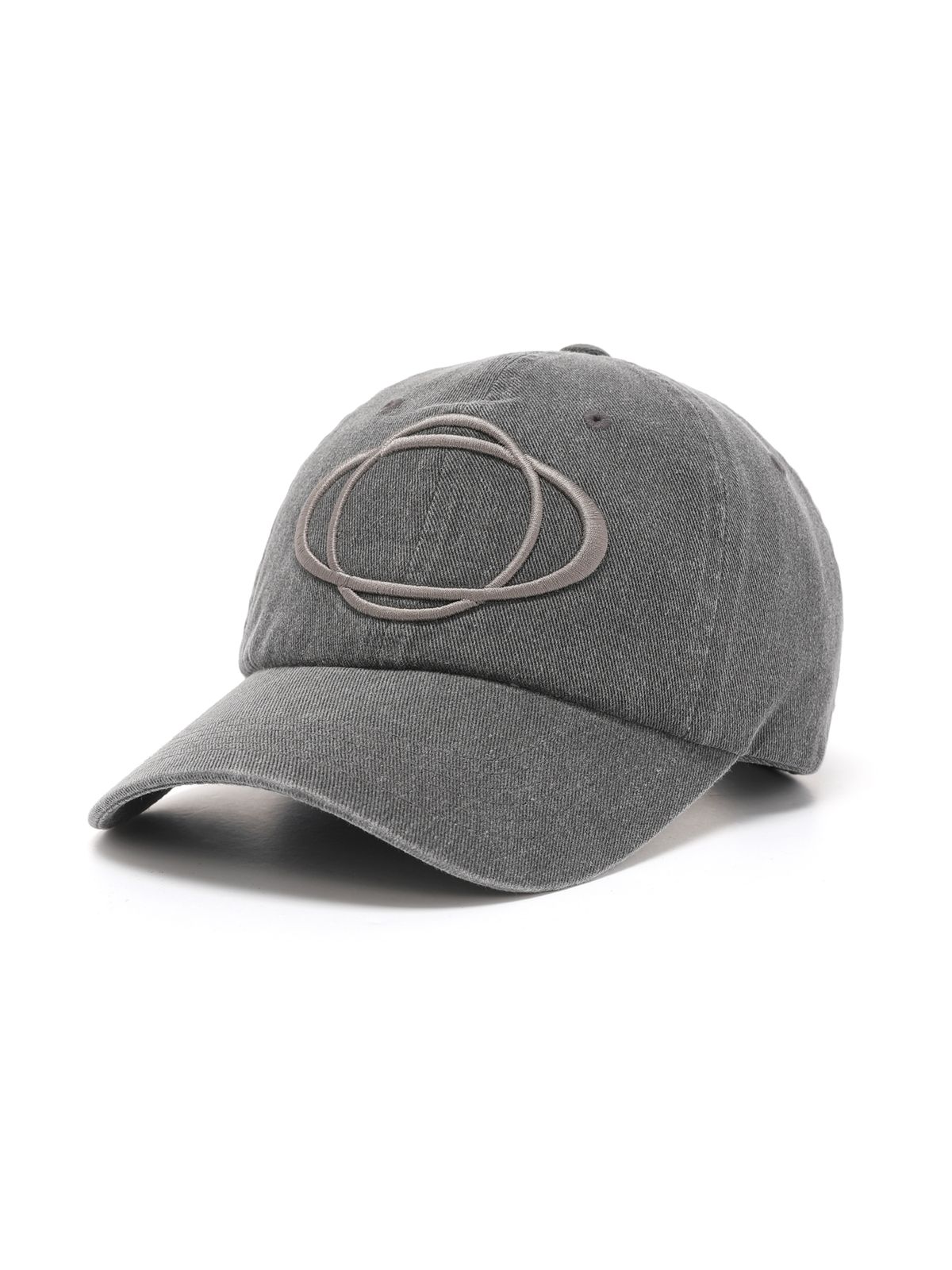 몰마농(MOLMANON) WASHED CIRCLE CAP -GREY