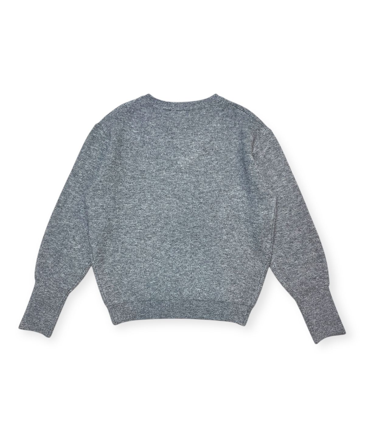 본슬리피(BORN SLIPPY) Muted Zip V-Neck Knit (Gray)